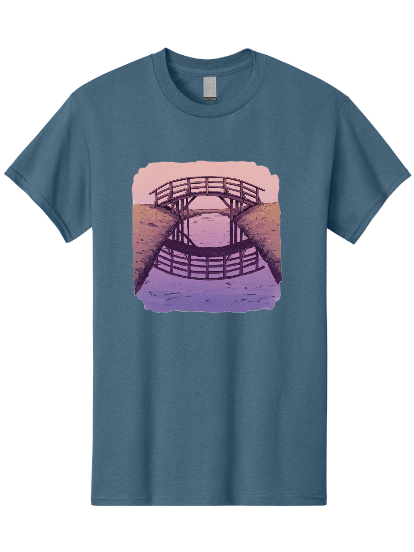 Wooden-Bridge Men'S Graphic Tee, 100% Cotton, Comfortable Casual Summer Wear, Machine Washable, Vintage Camera, Old Camera, Antique Camera, Black Camera, Classic Photography, Photography Equipment, Nostalgic Device, Film Camera, Camera Art Baf672