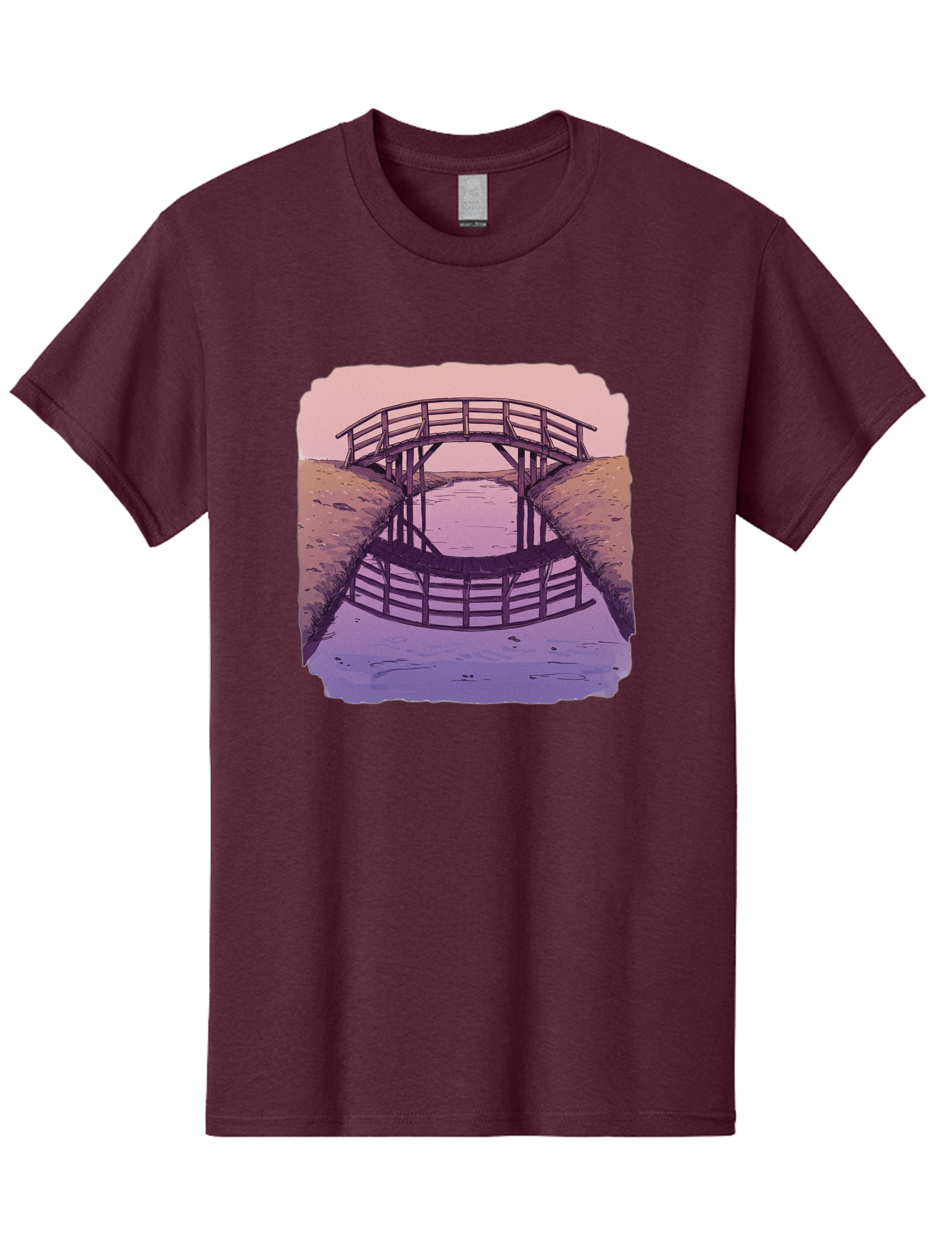 Wooden-Bridge Men'S Graphic Tee, 100% Cotton, Comfortable Casual Summer Wear, Machine Washable, Vintage Camera, Old Camera, Antique Camera, Black Camera, Classic Photography, Photography Equipment, Nostalgic Device, Film Camera, Camera Art Baf672