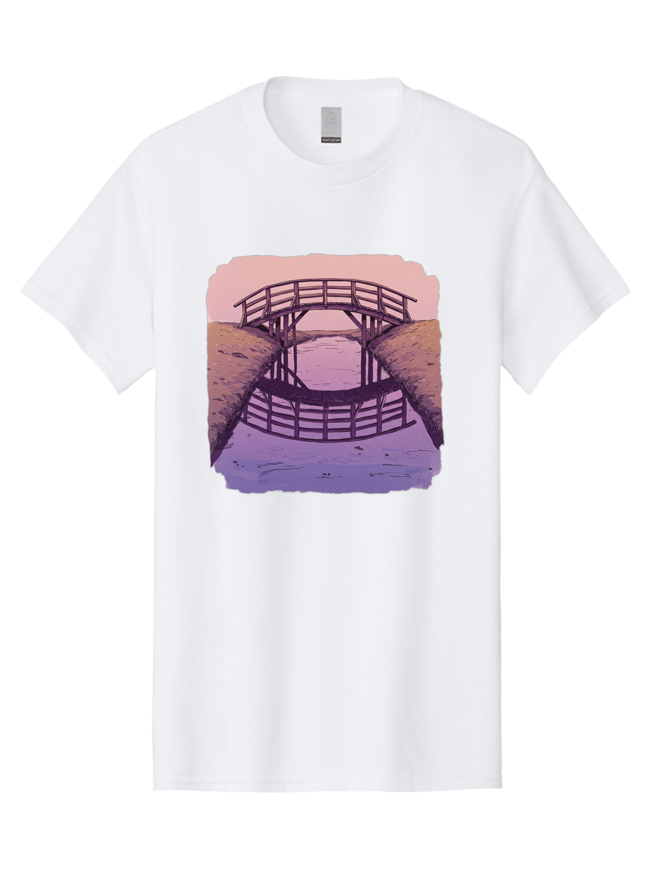 Wooden-Bridge Men'S Graphic Tee, 100% Cotton, Comfortable Casual Summer Wear, Machine Washable, Vintage Camera, Old Camera, Antique Camera, Black Camera, Classic Photography, Photography Equipment, Nostalgic Device, Film Camera, Camera Art Baf672