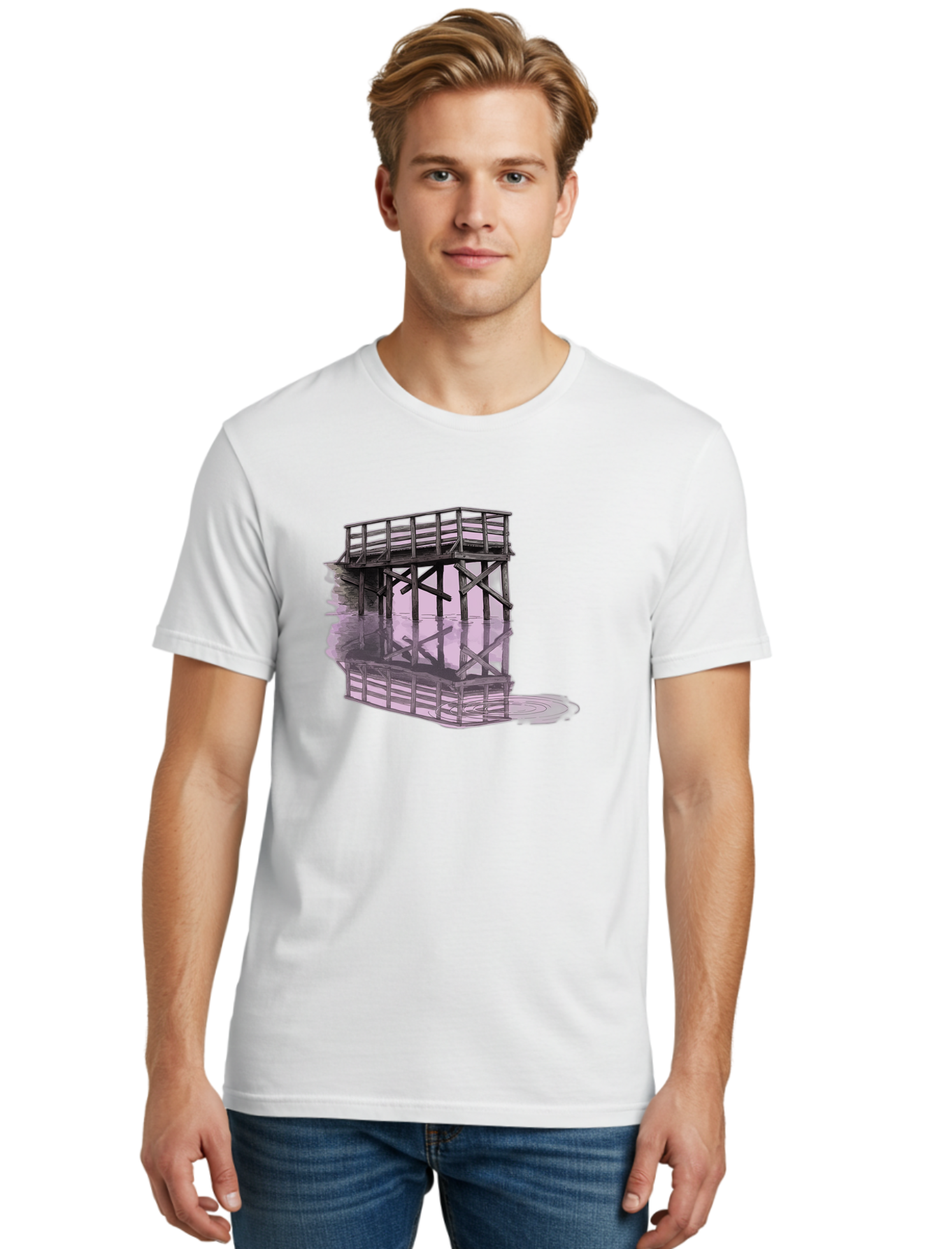 Wooden-Structure Men'S Graphic Tee, 100% Cotton, Comfortable Casual Summer Wear, Machine Washable, Vintage Camera, Old Camera, Antique Camera, Black Camera, Classic Photography, Photography Equipment, Nostalgic Device, Film Camera, Camera Art Baf674