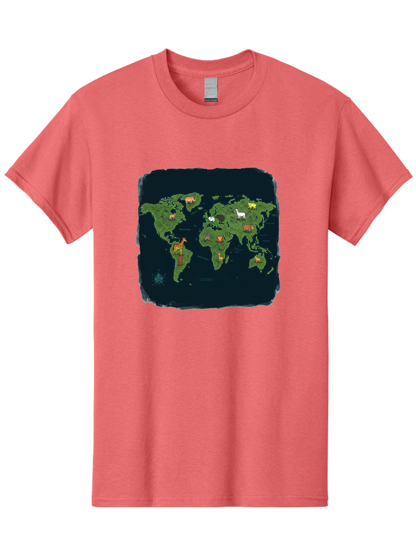 World-Map Men'S Graphic Tee, 100% Cotton, Comfortable Casual Summer Wear, Machine Washable, Vintage Camera, Old Camera, Antique Camera, Black Camera, Classic Photography, Photography Equipment, Nostalgic Device, Film Camera, Camera Art Baf677