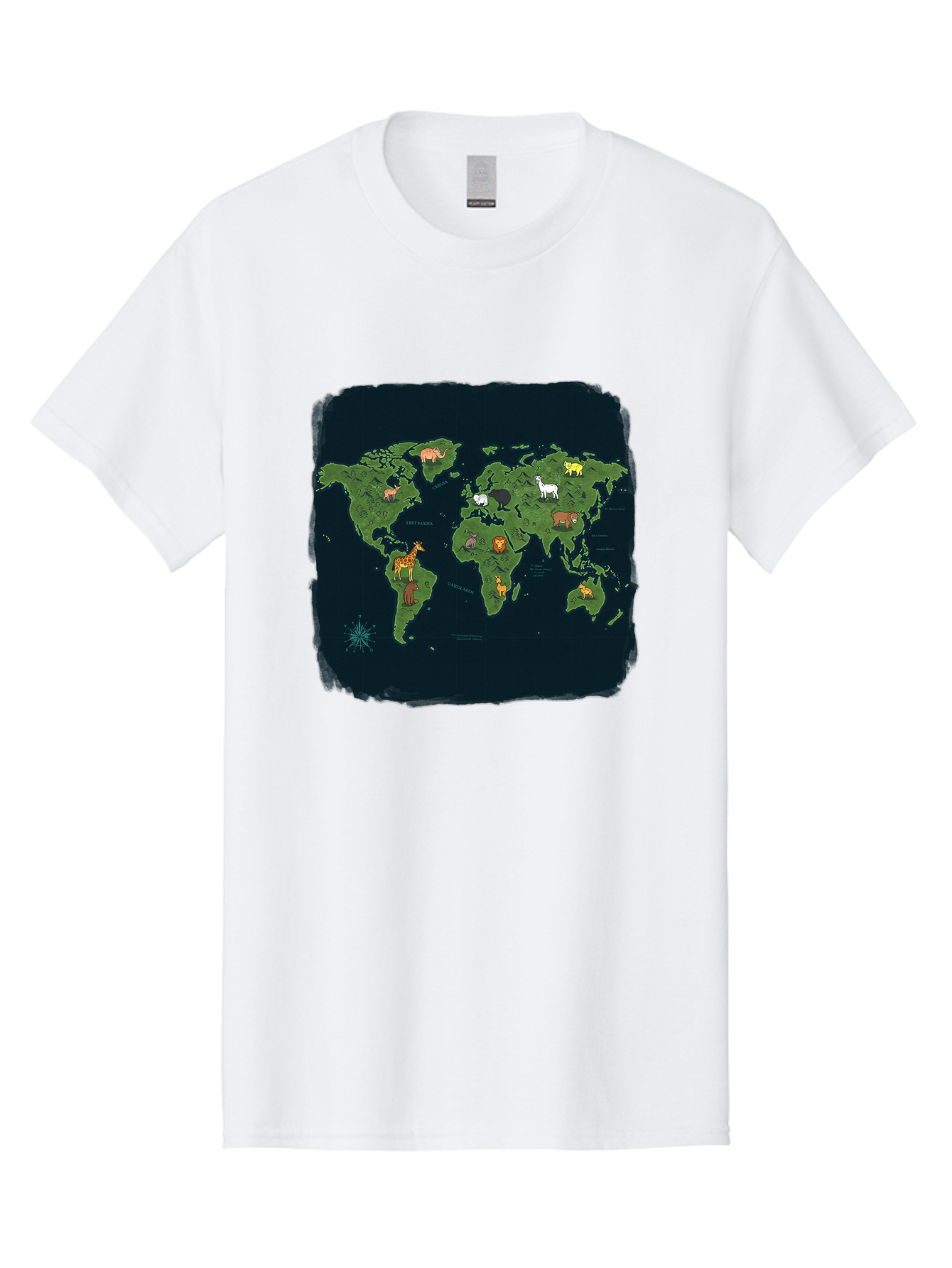 World-Map Men'S Graphic Tee, 100% Cotton, Comfortable Casual Summer Wear, Machine Washable, Vintage Camera, Old Camera, Antique Camera, Black Camera, Classic Photography, Photography Equipment, Nostalgic Device, Film Camera, Camera Art Baf677