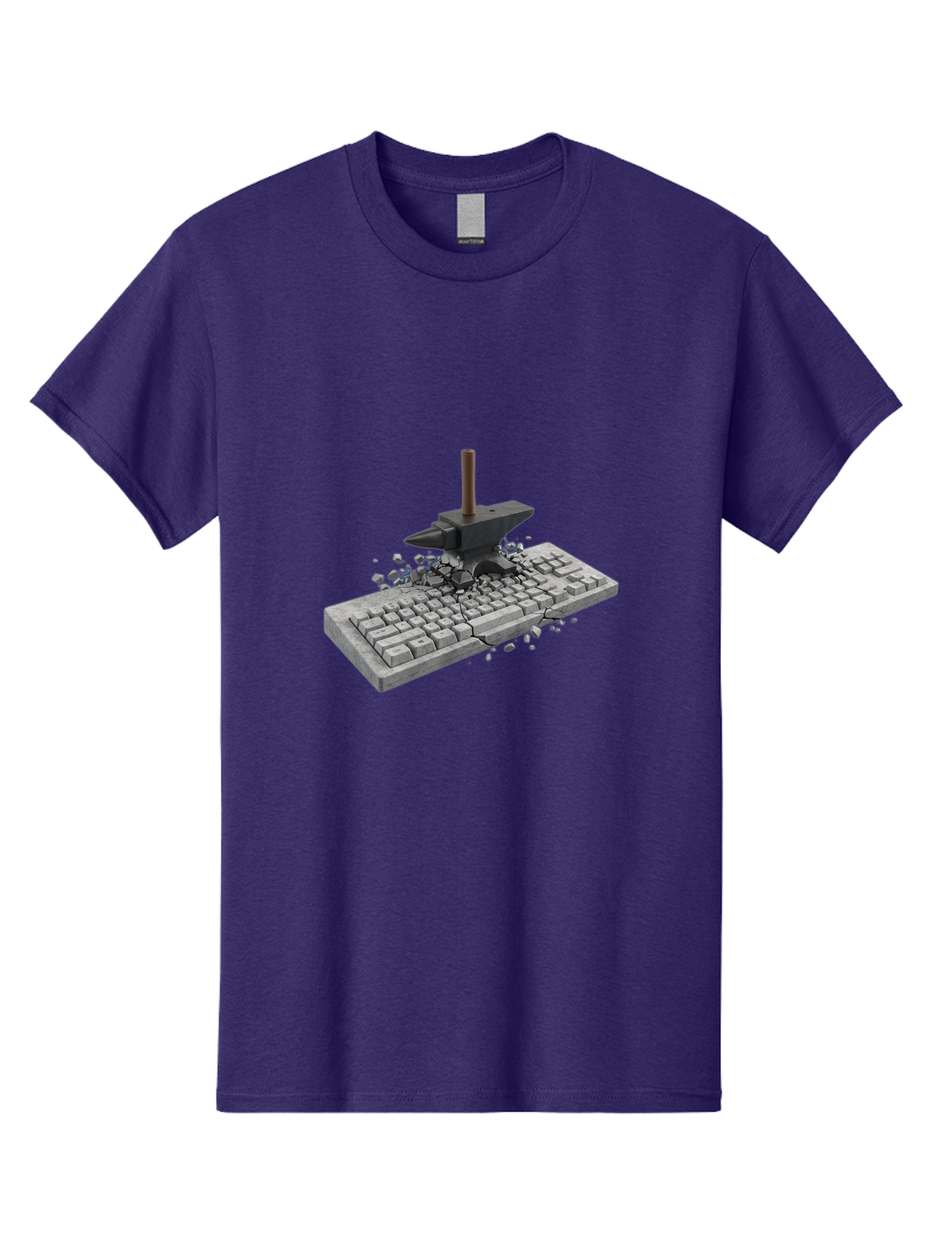 Anvil-Breaking-Keyboard Men'S Graphic Tee, 100% Cotton, Comfortable Casual Summer Wear, Machine Washable, Vintage Camera, Old Camera, Antique Camera, Black Camera, Classic Photography, Photography Equipment, Nostalgic Device, Film Camera, Baf685