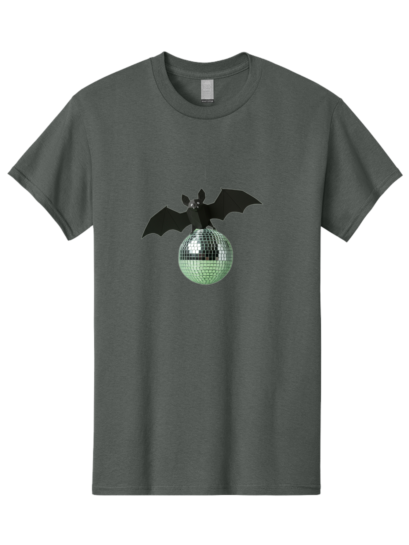 Bat-Disco-Ball-1 Men'S Graphic Tee, 100% Cotton, Comfortable Casual Summer Wear, Machine Washable, Vintage Camera, Old Camera, Antique Camera, Black Camera, Classic Photography, Photography Equipment, Nostalgic Device, Film Camera, Camera Art Baf687