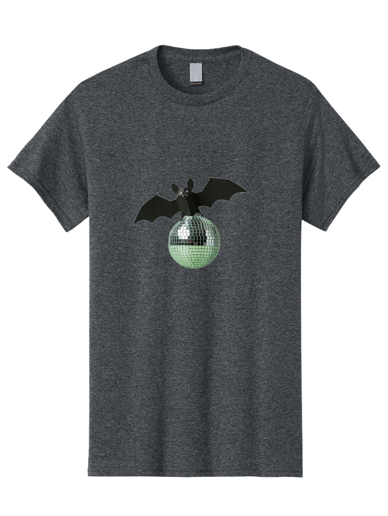Bat-Disco-Ball-1 Men'S Graphic Tee, 100% Cotton, Comfortable Casual Summer Wear, Machine Washable, Vintage Camera, Old Camera, Antique Camera, Black Camera, Classic Photography, Photography Equipment, Nostalgic Device, Film Camera, Camera Art Baf687