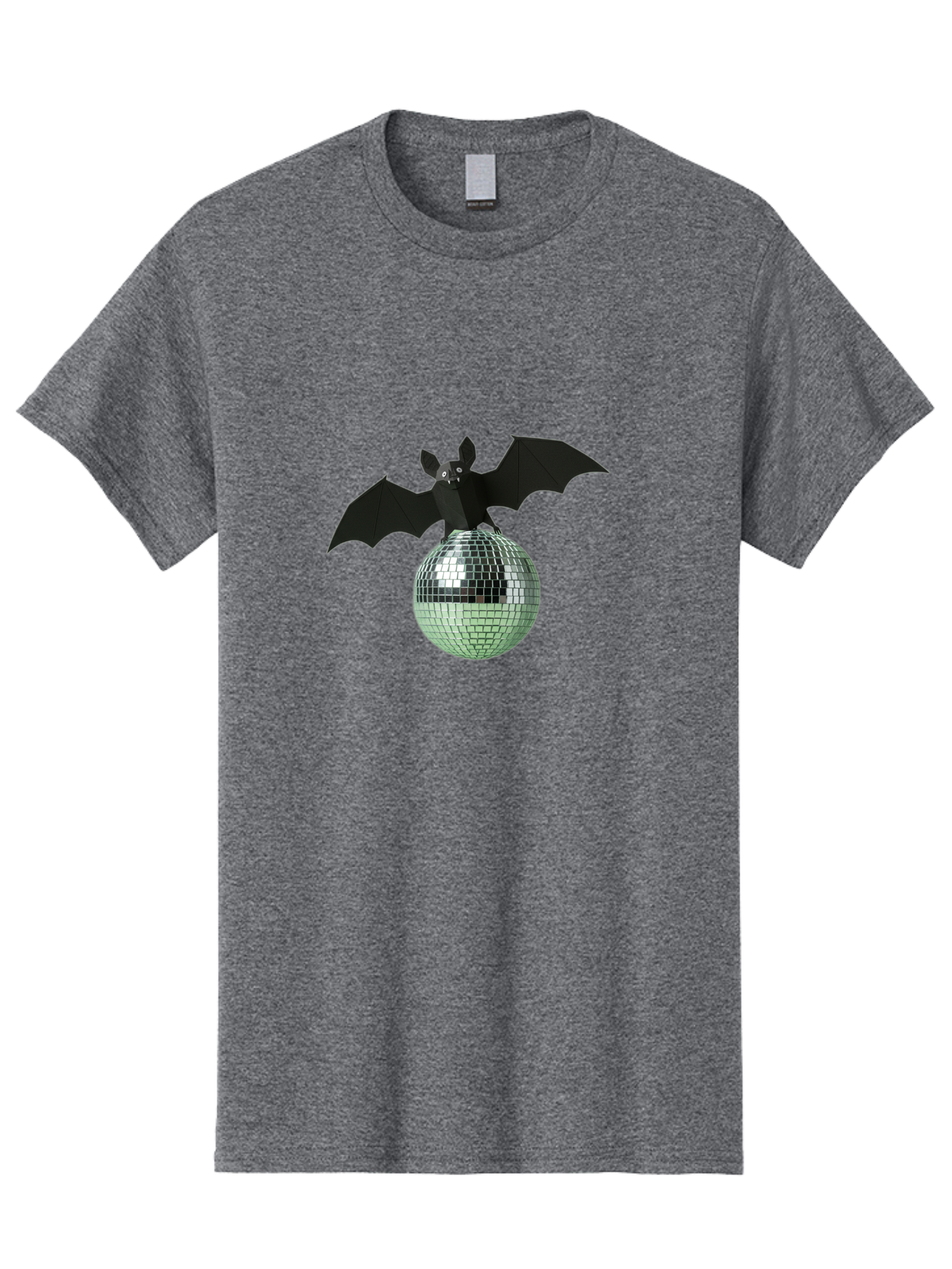 Bat-Disco-Ball-1 Men'S Graphic Tee, 100% Cotton, Comfortable Casual Summer Wear, Machine Washable, Vintage Camera, Old Camera, Antique Camera, Black Camera, Classic Photography, Photography Equipment, Nostalgic Device, Film Camera, Camera Art Baf687