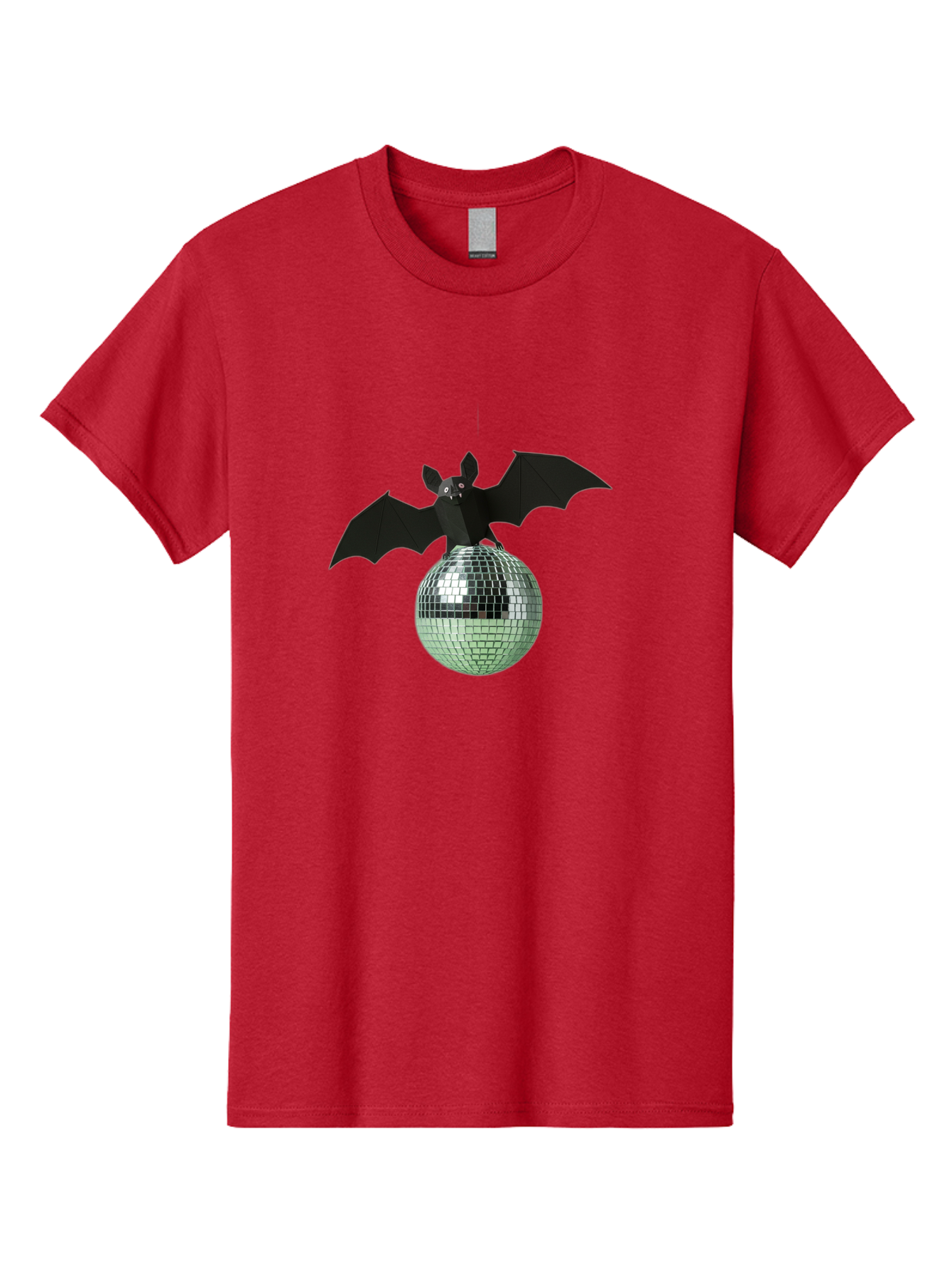 Bat-Disco-Ball-1 Men'S Graphic Tee, 100% Cotton, Comfortable Casual Summer Wear, Machine Washable, Vintage Camera, Old Camera, Antique Camera, Black Camera, Classic Photography, Photography Equipment, Nostalgic Device, Film Camera, Camera Art Baf687