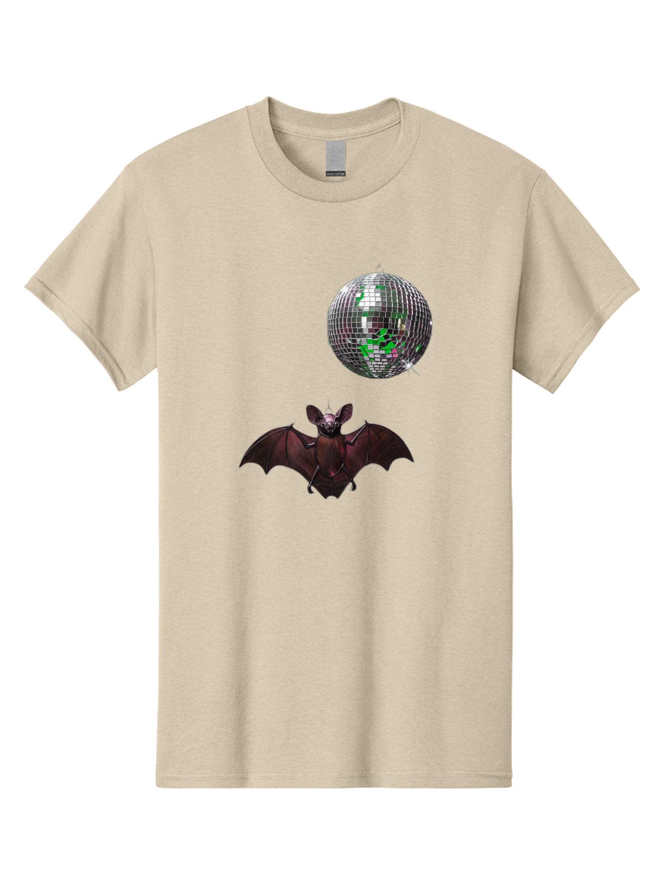 Bat-Disco-Ball Men'S Graphic Tee, 100% Cotton, Comfortable Casual Summer Wear, Machine Washable, Vintage Camera, Old Camera, Antique Camera, Black Camera, Classic Photography, Photography Equipment, Nostalgic Device, Film Camera, Camera Art Baf690