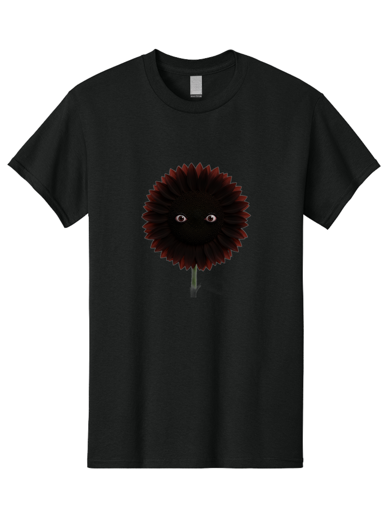 Black-Flower Men'S Graphic Tee, 100% Cotton, Comfortable Casual Summer Wear, Machine Washable, Vintage Camera, Old Camera, Antique Camera, Black Camera, Classic Photography, Photography Equipment, Nostalgic Device, Film Camera, Camera Art Baf697