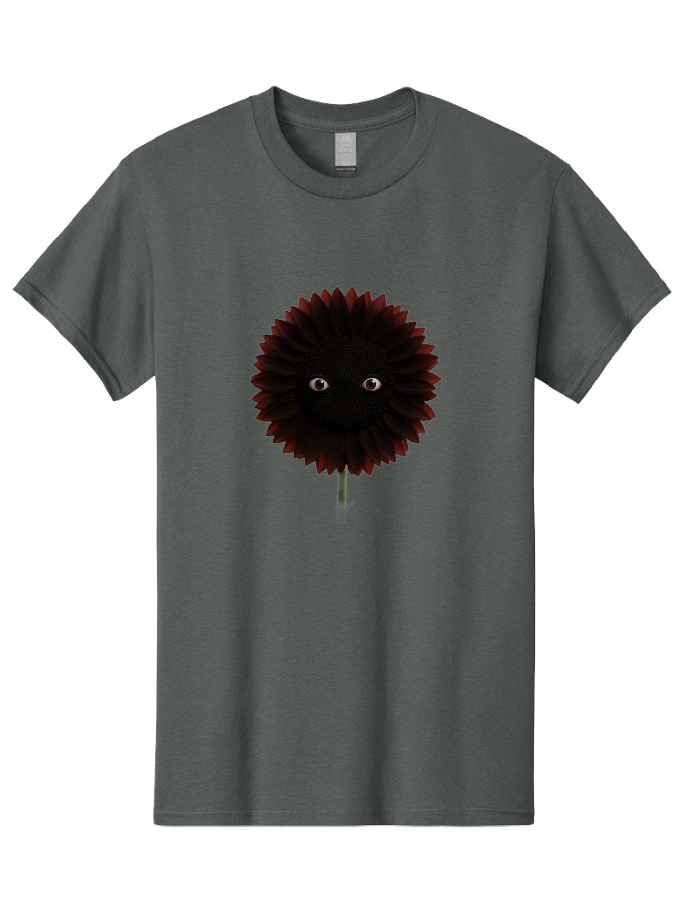 Black-Flower Men'S Graphic Tee, 100% Cotton, Comfortable Casual Summer Wear, Machine Washable, Vintage Camera, Old Camera, Antique Camera, Black Camera, Classic Photography, Photography Equipment, Nostalgic Device, Film Camera, Camera Art Baf697