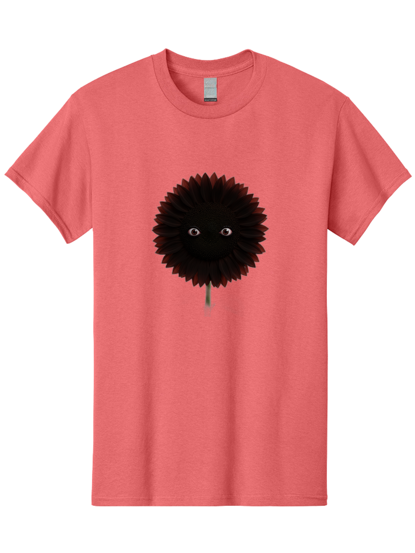 Black-Flower Men'S Graphic Tee, 100% Cotton, Comfortable Casual Summer Wear, Machine Washable, Vintage Camera, Old Camera, Antique Camera, Black Camera, Classic Photography, Photography Equipment, Nostalgic Device, Film Camera, Camera Art Baf697