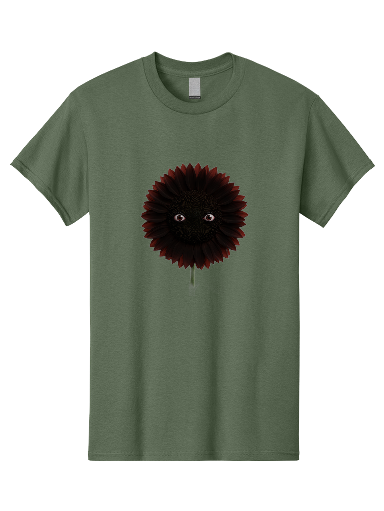 Black-Flower Men'S Graphic Tee, 100% Cotton, Comfortable Casual Summer Wear, Machine Washable, Vintage Camera, Old Camera, Antique Camera, Black Camera, Classic Photography, Photography Equipment, Nostalgic Device, Film Camera, Camera Art Baf697