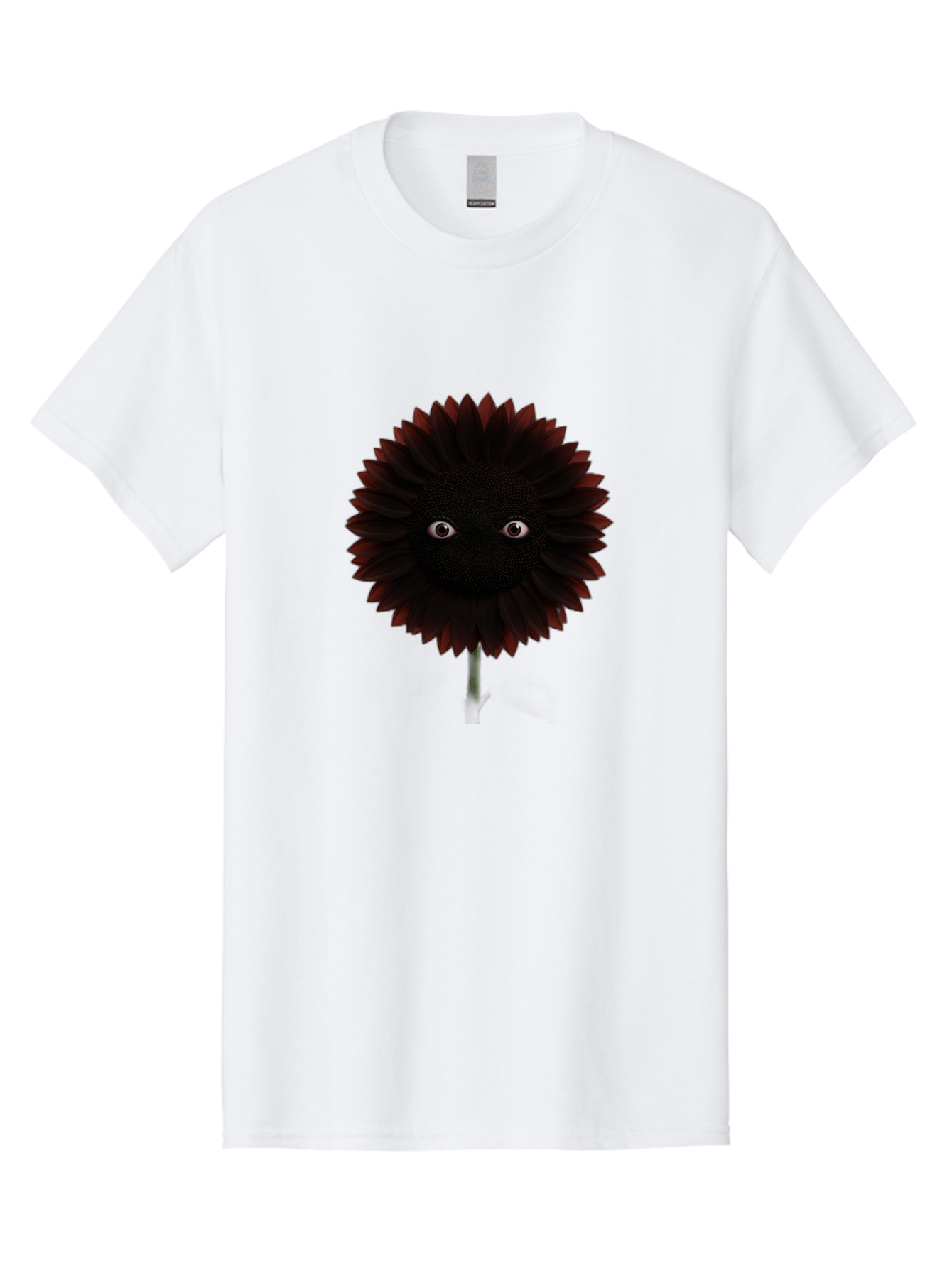 Black-Flower Men'S Graphic Tee, 100% Cotton, Comfortable Casual Summer Wear, Machine Washable, Vintage Camera, Old Camera, Antique Camera, Black Camera, Classic Photography, Photography Equipment, Nostalgic Device, Film Camera, Camera Art Baf697
