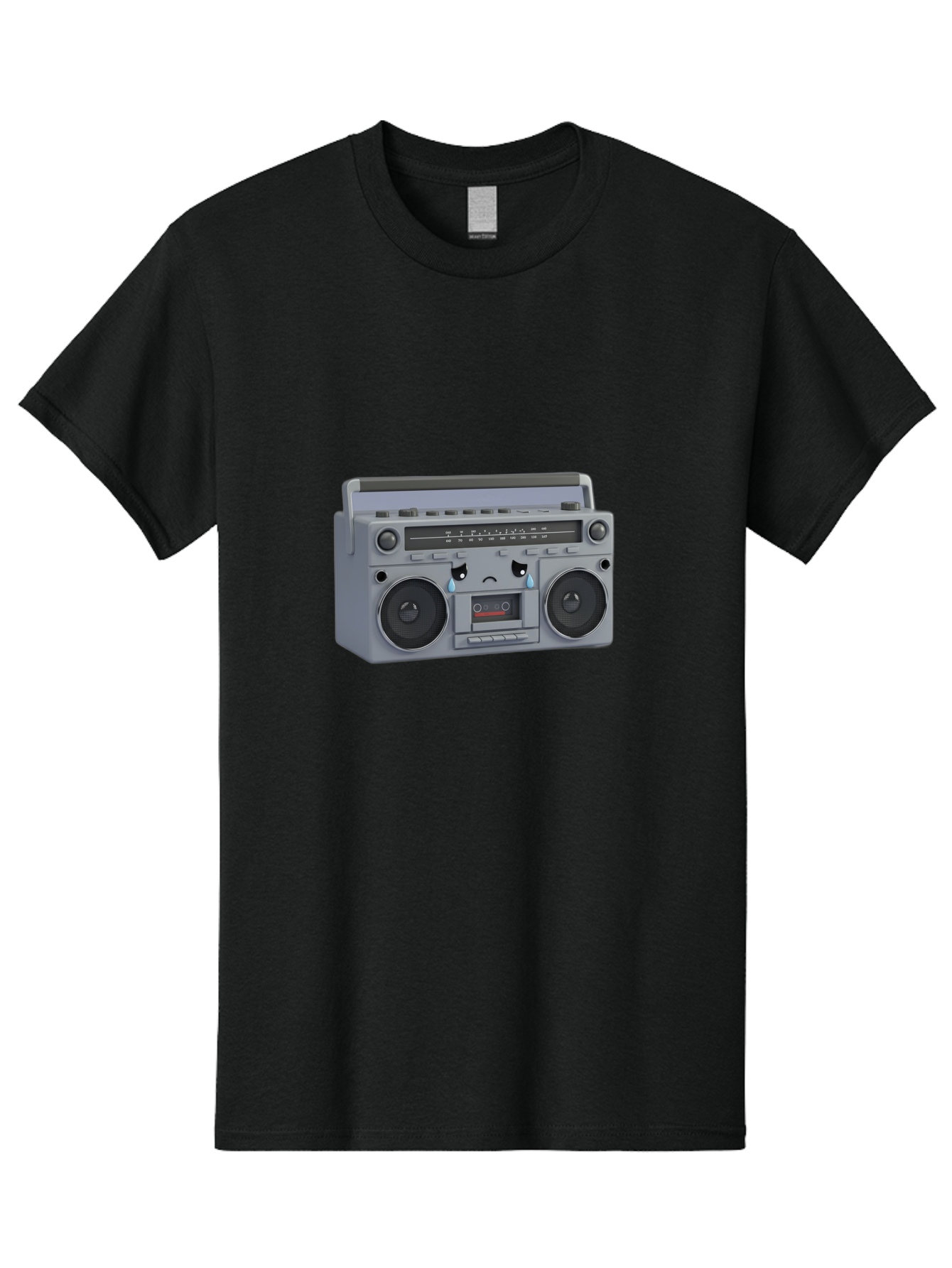Boombox-1 Men'S Graphic Tee, 100% Cotton, Comfortable Casual Summer Wear, Machine Washable, Vintage Camera, Old Camera, Antique Camera, Black Camera, Classic Photography, Photography Equipment, Nostalgic Device, Film Camera, Camera Art Baf698