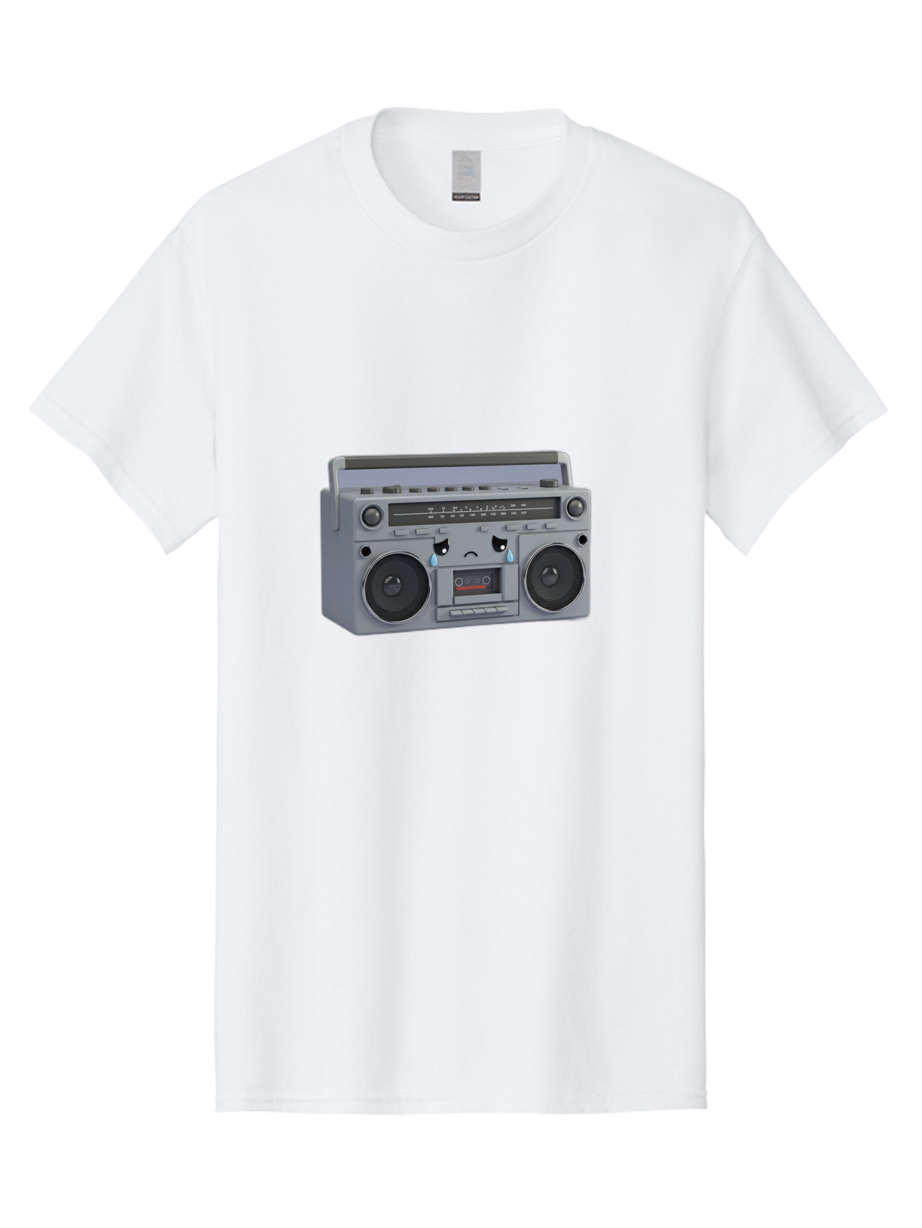 Boombox-1 Men'S Graphic Tee, 100% Cotton, Comfortable Casual Summer Wear, Machine Washable, Vintage Camera, Old Camera, Antique Camera, Black Camera, Classic Photography, Photography Equipment, Nostalgic Device, Film Camera, Camera Art Baf698