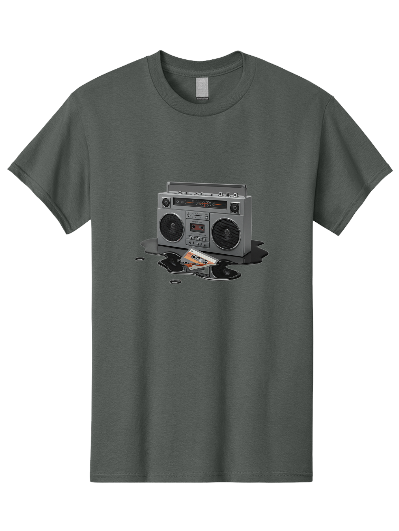 Boombox-2 Men'S Graphic Tee, 100% Cotton, Comfortable Casual Summer Wear, Machine Washable, Vintage Camera, Old Camera, Antique Camera, Black Camera, Classic Photography, Photography Equipment, Nostalgic Device, Film Camera, Camera Art Baf699