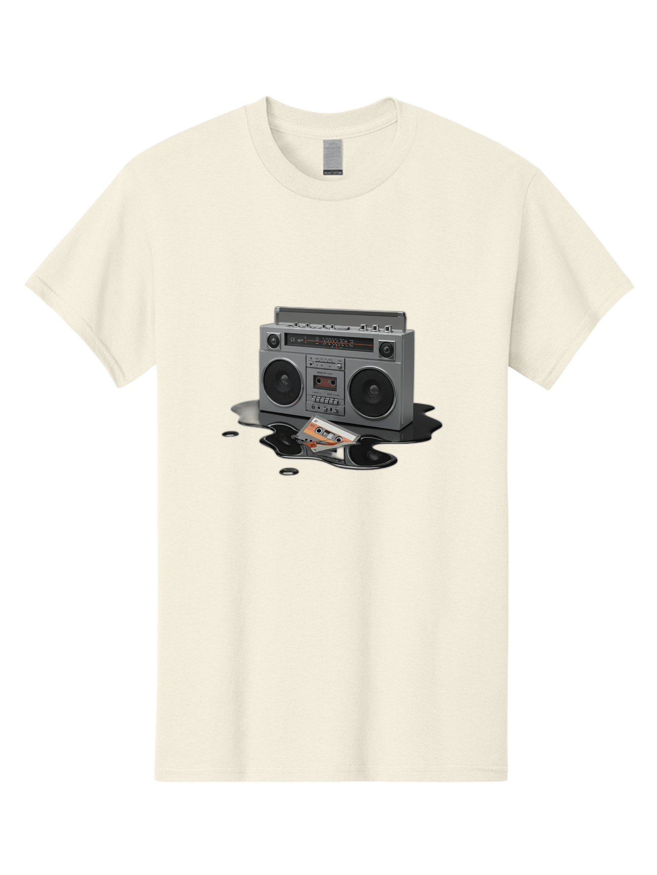 Boombox-2 Men'S Graphic Tee, 100% Cotton, Comfortable Casual Summer Wear, Machine Washable, Vintage Camera, Old Camera, Antique Camera, Black Camera, Classic Photography, Photography Equipment, Nostalgic Device, Film Camera, Camera Art Baf699