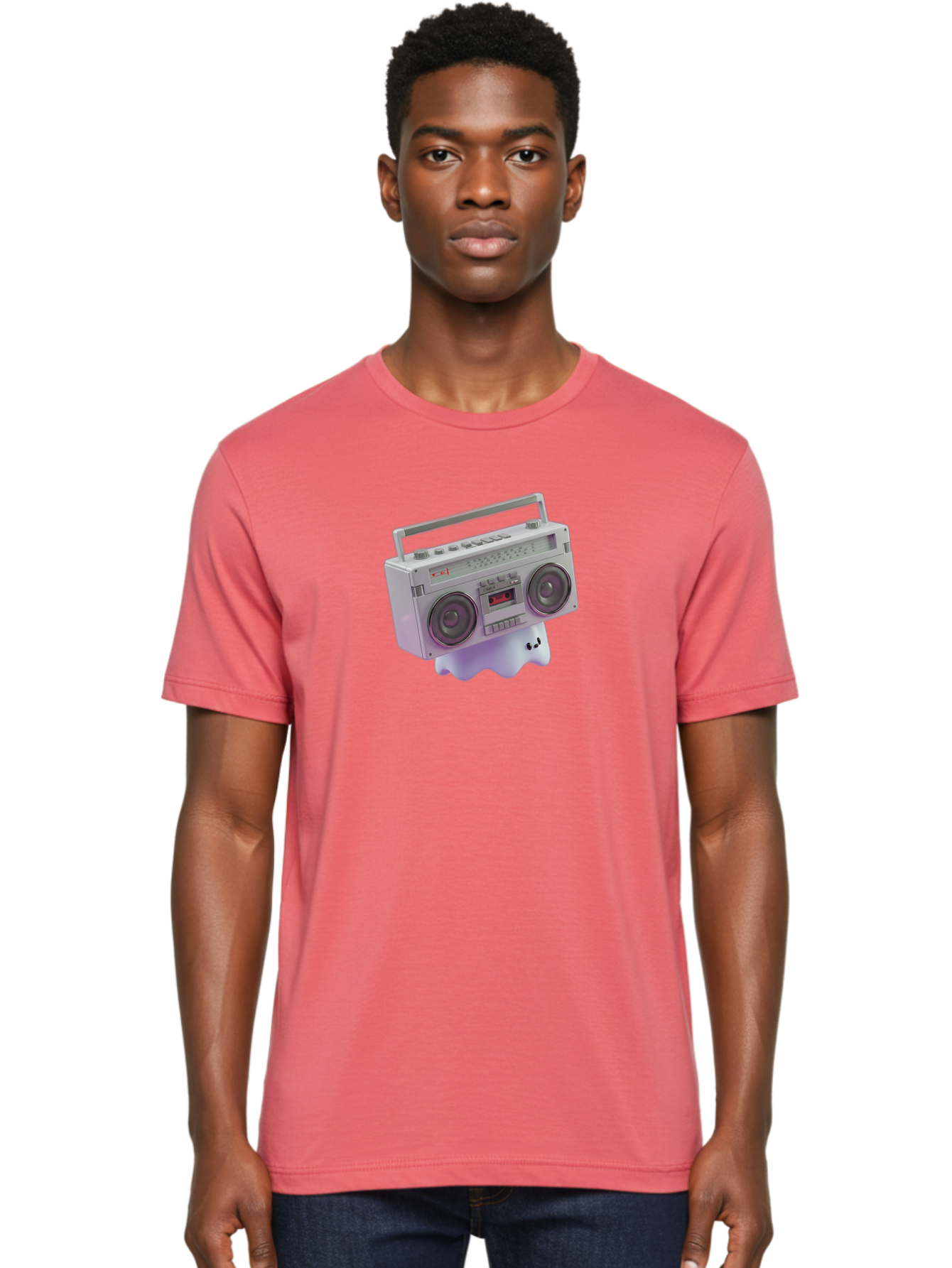 Boombox Men'S Graphic Tee, 100% Cotton, Comfortable Casual Summer Wear, Machine Washable, Vintage Camera, Old Camera, Antique Camera, Black Camera, Classic Photography, Photography Equipment, Nostalgic Device, Film Camera, Camera Art Baf704