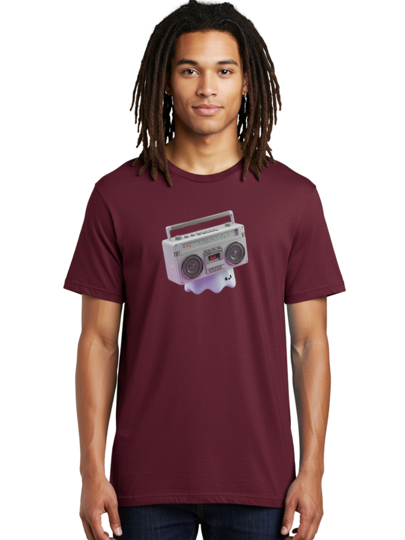 Boombox Men'S Graphic Tee, 100% Cotton, Comfortable Casual Summer Wear, Machine Washable, Vintage Camera, Old Camera, Antique Camera, Black Camera, Classic Photography, Photography Equipment, Nostalgic Device, Film Camera, Camera Art Baf704
