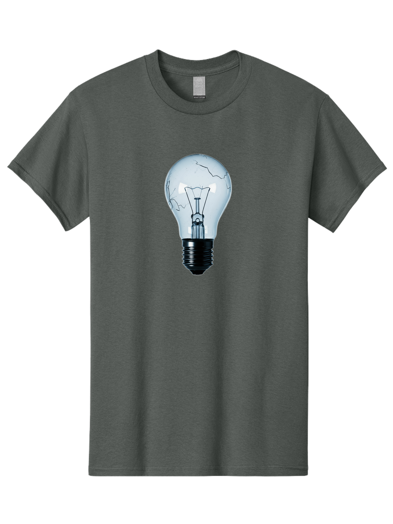 Broken-Light-Bulb-3 Men'S Graphic Tee, 100% Cotton, Comfortable Casual Summer Wear, Machine Washable, Vintage Camera, Old Camera, Antique Camera, Black Camera, Classic Photography, Photography Equipment, Nostalgic Device, Film Camera, Baf709