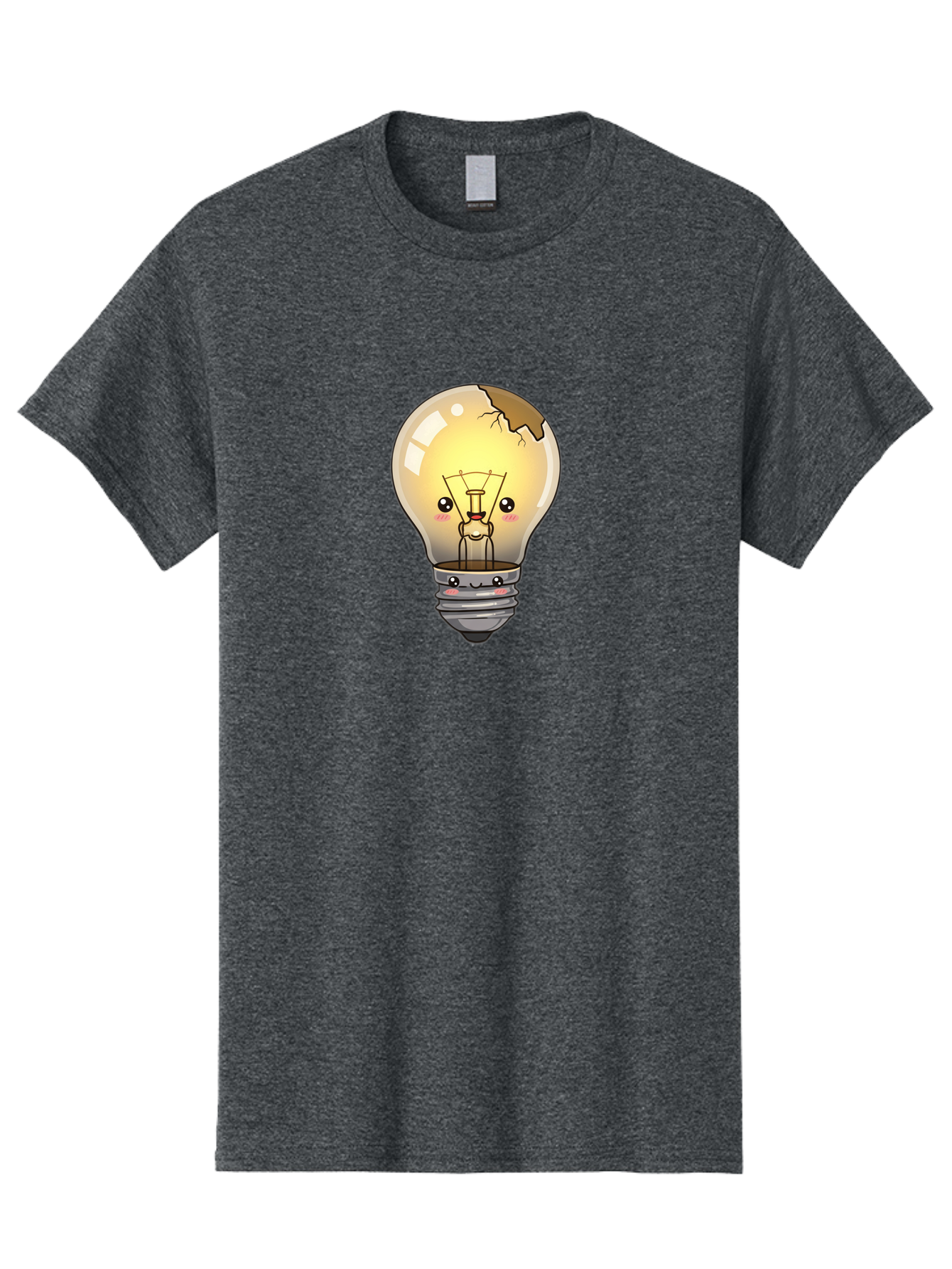 Broken-Light-Bulb Men'S Graphic Tee, 100% Cotton, Comfortable Casual Summer Wear, Machine Washable, Vintage Camera, Old Camera, Antique Camera, Black Camera, Classic Photography, Photography Equipment, Nostalgic Device, Film Camera, Camera Art Baf710
