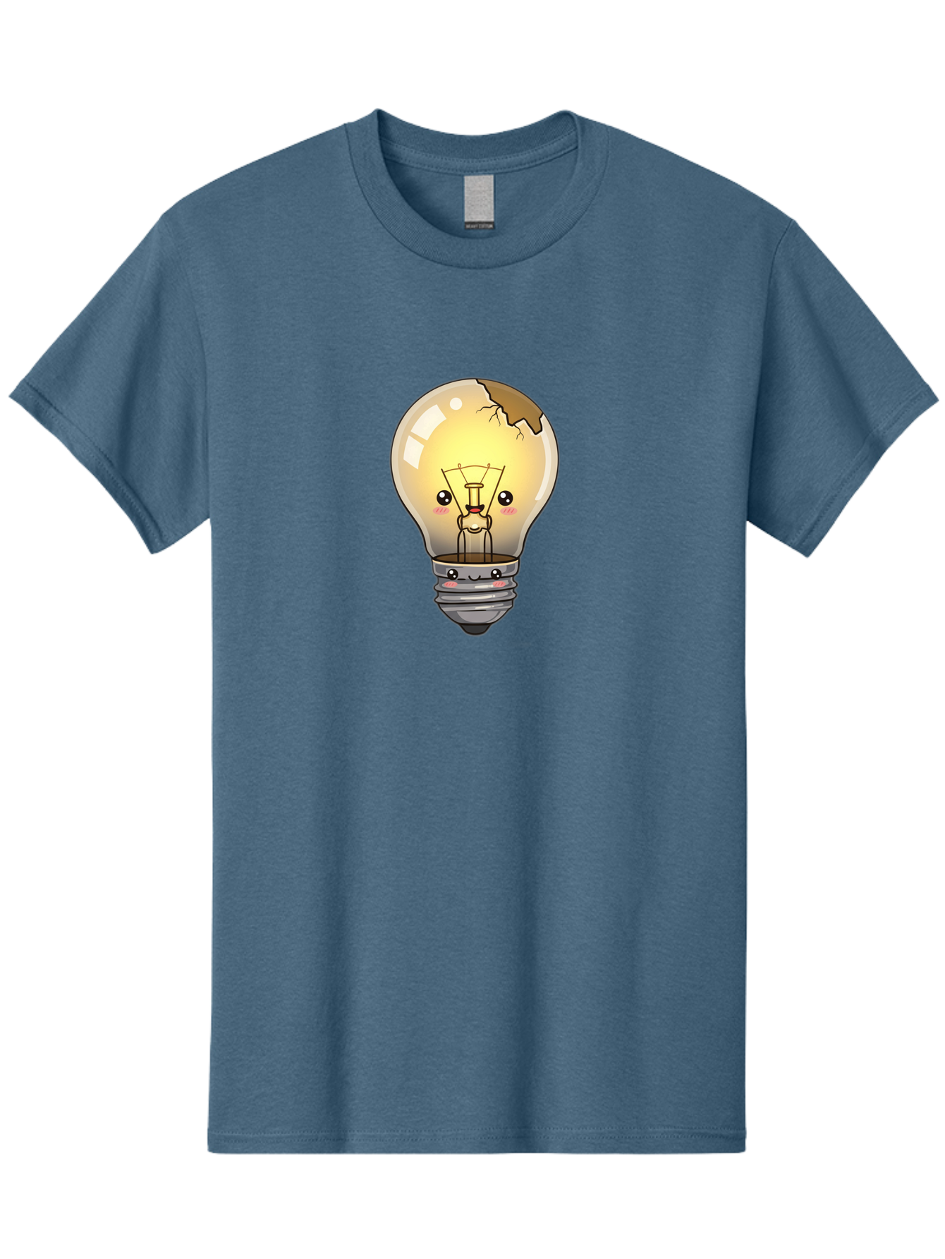 Broken-Light-Bulb Men'S Graphic Tee, 100% Cotton, Comfortable Casual Summer Wear, Machine Washable, Vintage Camera, Old Camera, Antique Camera, Black Camera, Classic Photography, Photography Equipment, Nostalgic Device, Film Camera, Camera Art Baf710
