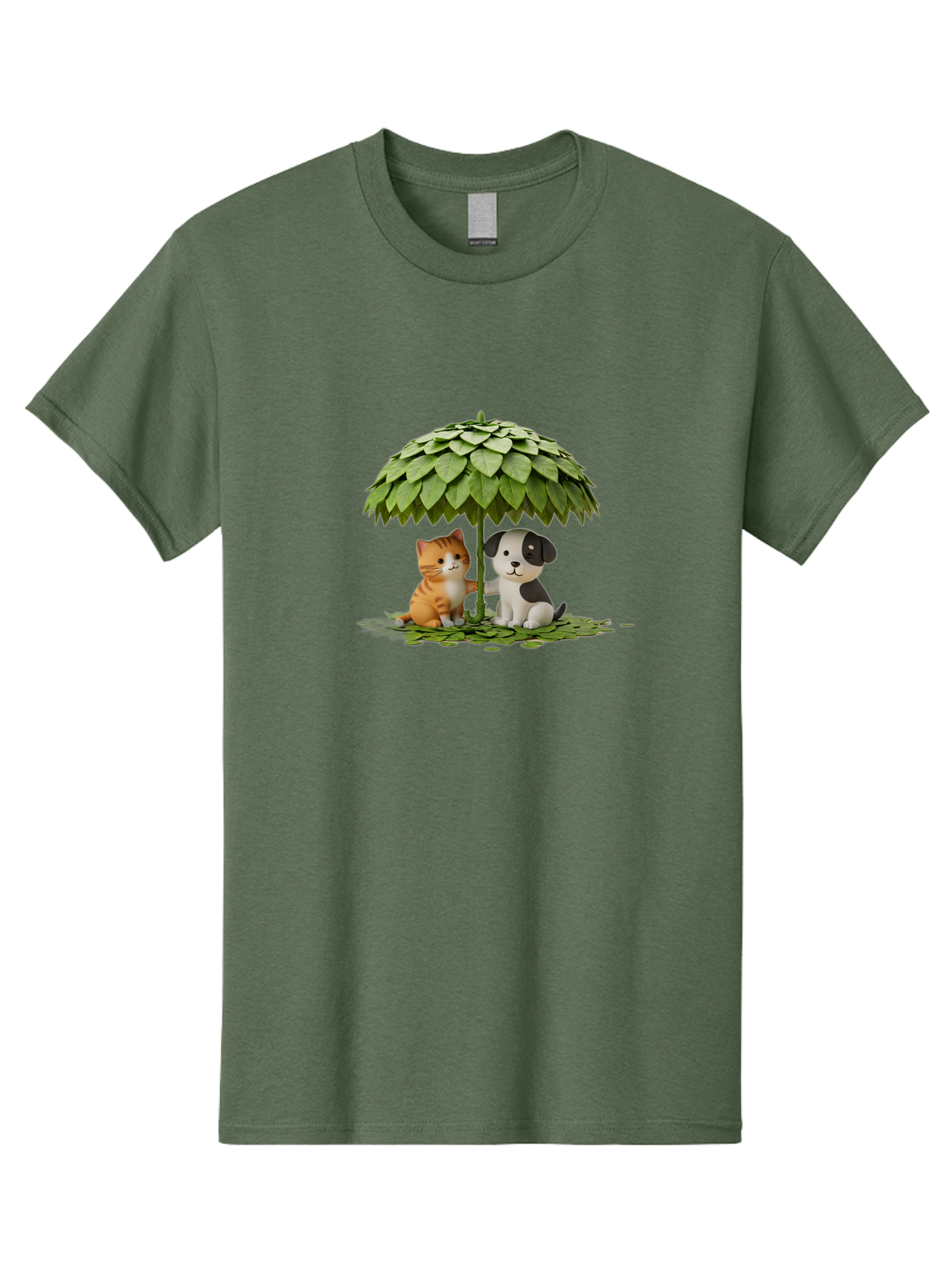 Cat-And-Dog-Under-Parasol Men'S Graphic Tee, 100% Cotton, Comfortable Casual Summer Wear, Machine Washable, Vintage Camera, Old Camera, Antique Camera, Black Camera, Classic Photography, Photography Equipment, Nostalgic Device, Film Camera, Baf713