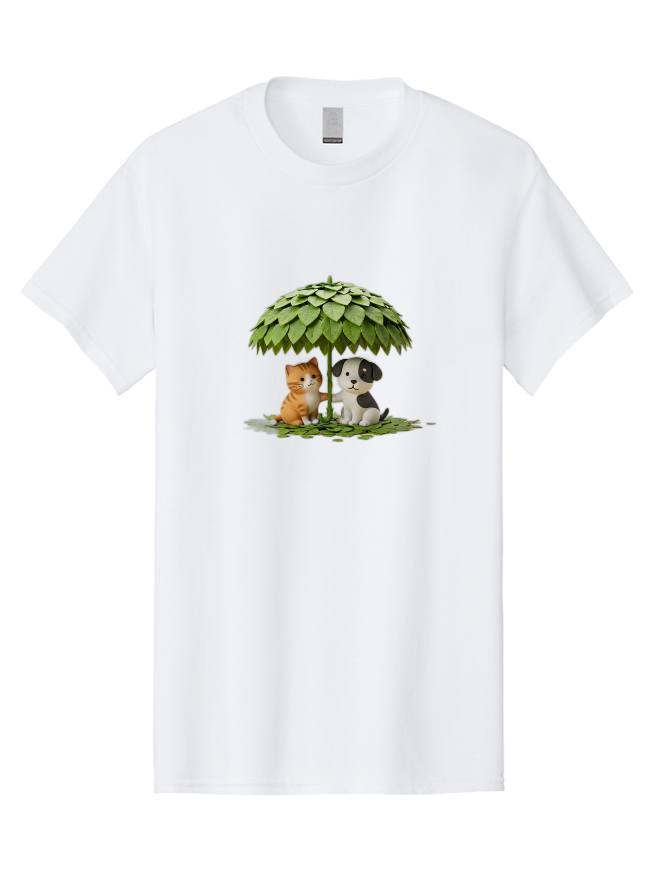 Cat-And-Dog-Under-Parasol Men'S Graphic Tee, 100% Cotton, Comfortable Casual Summer Wear, Machine Washable, Vintage Camera, Old Camera, Antique Camera, Black Camera, Classic Photography, Photography Equipment, Nostalgic Device, Film Camera, Baf713