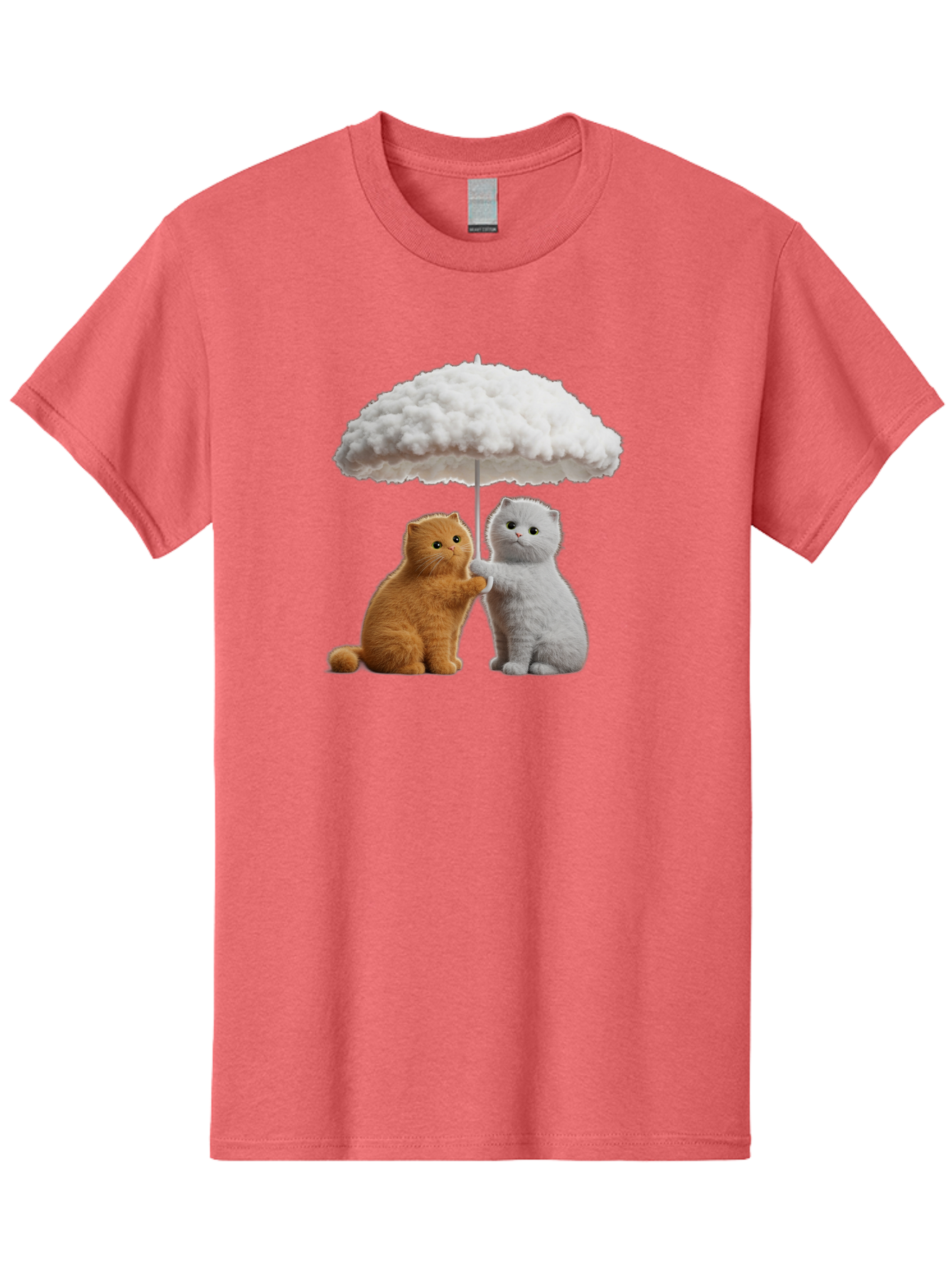 Cats-Under-Cloudy-Umbrella Men'S Graphic Tee, 100% Cotton, Comfortable Casual Summer Wear, Machine Washable, Vintage Camera, Old Camera, Antique Camera, Black Camera, Classic Photography, Photography Equipment, Nostalgic Device, Film Camera, Baf725
