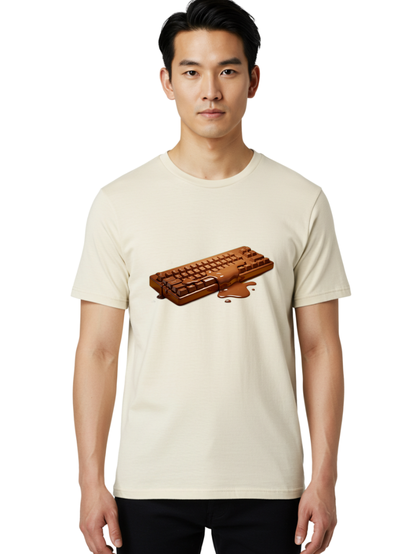 Chocolate-Bar Men'S Graphic Tee, 100% Cotton, Comfortable Casual Summer Wear, Machine Washable, Vintage Camera, Old Camera, Antique Camera, Black Camera, Classic Photography, Photography Equipment, Nostalgic Device, Film Camera, Camera Art Baf726
