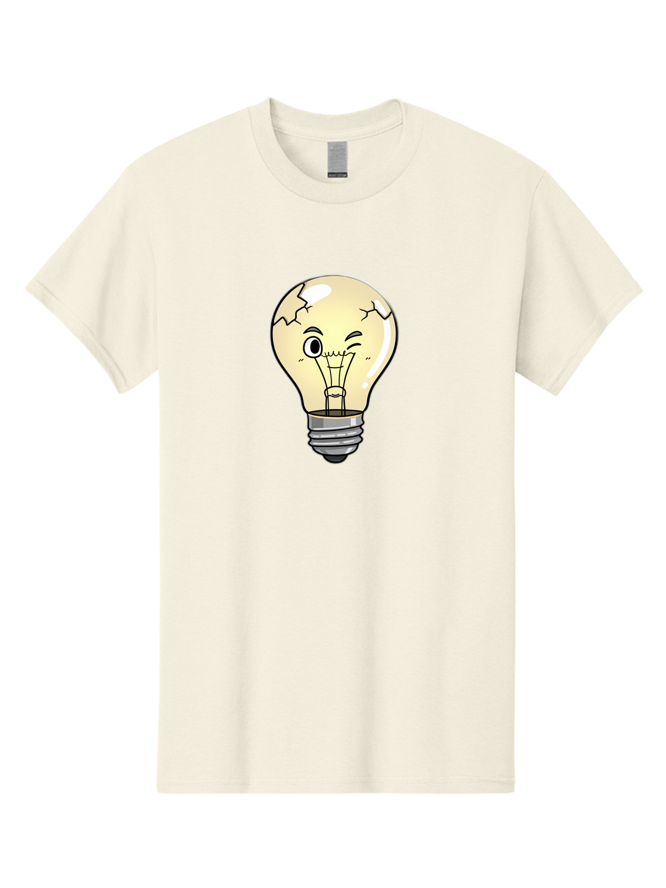 Cracked-Light-Bulb-14 Men'S Graphic Tee, 100% Cotton, Comfortable Casual Summer Wear, Machine Washable, Vintage Camera, Old Camera, Antique Camera, Black Camera, Classic Photography, Photography Equipment, Nostalgic Device, Film Camera, Baf736