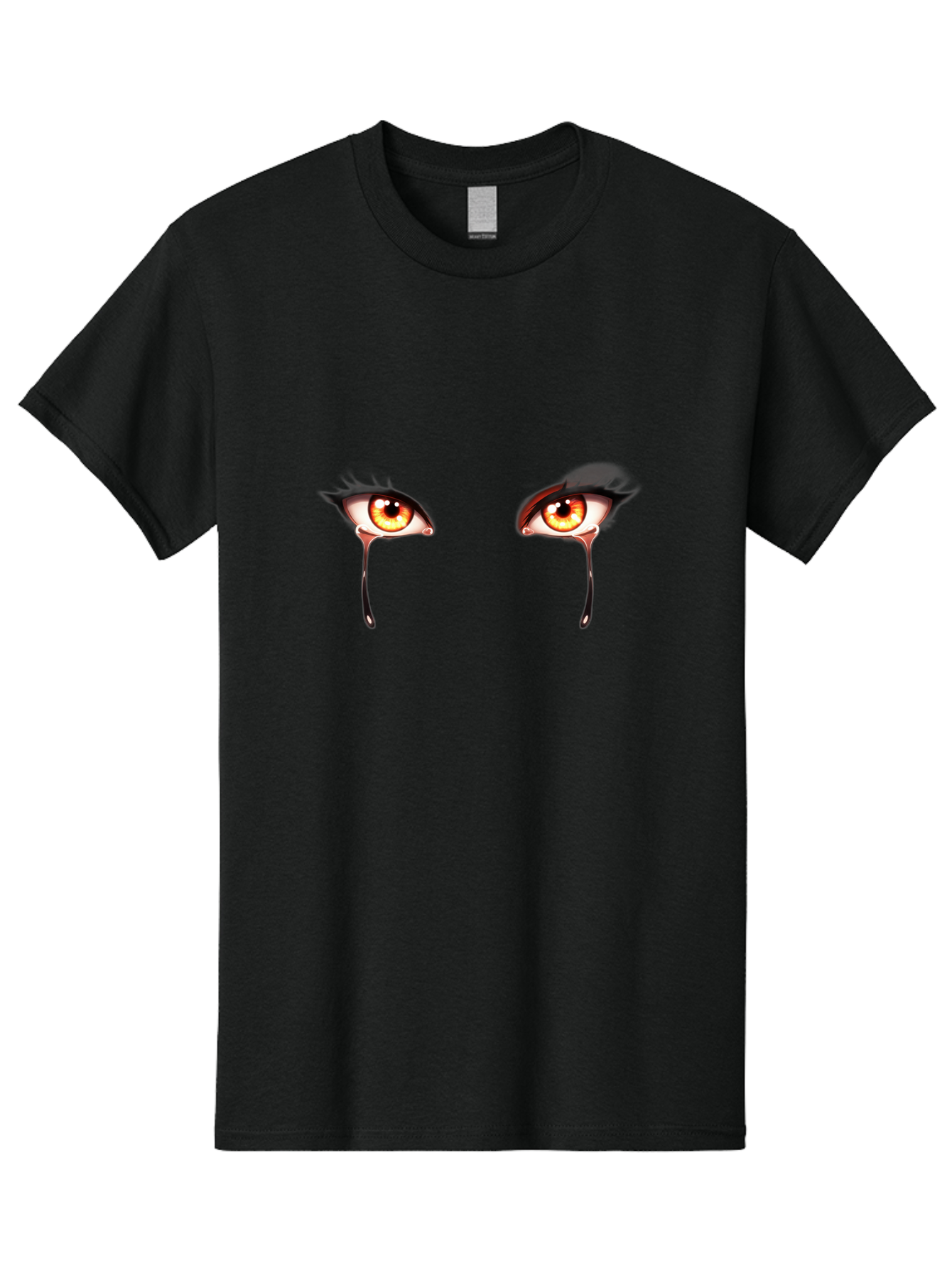 Crying-Eyes-1 Men'S Graphic Tee, 100% Cotton, Comfortable Casual Summer Wear, Machine Washable, Vintage Camera, Old Camera, Antique Camera, Black Camera, Classic Photography, Photography Equipment, Nostalgic Device, Film Camera, Camera Art Baf754