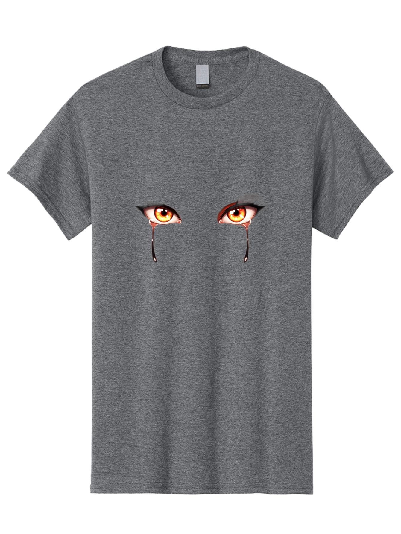 Crying-Eyes-1 Men'S Graphic Tee, 100% Cotton, Comfortable Casual Summer Wear, Machine Washable, Vintage Camera, Old Camera, Antique Camera, Black Camera, Classic Photography, Photography Equipment, Nostalgic Device, Film Camera, Camera Art Baf754