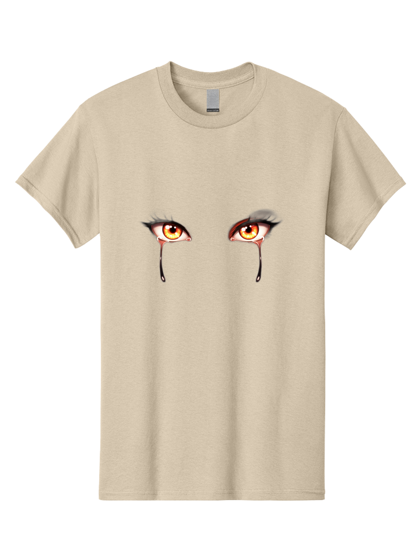 Crying-Eyes-1 Men'S Graphic Tee, 100% Cotton, Comfortable Casual Summer Wear, Machine Washable, Vintage Camera, Old Camera, Antique Camera, Black Camera, Classic Photography, Photography Equipment, Nostalgic Device, Film Camera, Camera Art Baf754