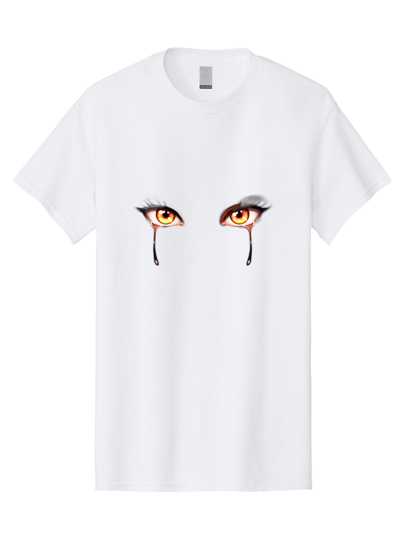 Crying-Eyes-1 Men'S Graphic Tee, 100% Cotton, Comfortable Casual Summer Wear, Machine Washable, Vintage Camera, Old Camera, Antique Camera, Black Camera, Classic Photography, Photography Equipment, Nostalgic Device, Film Camera, Camera Art Baf754
