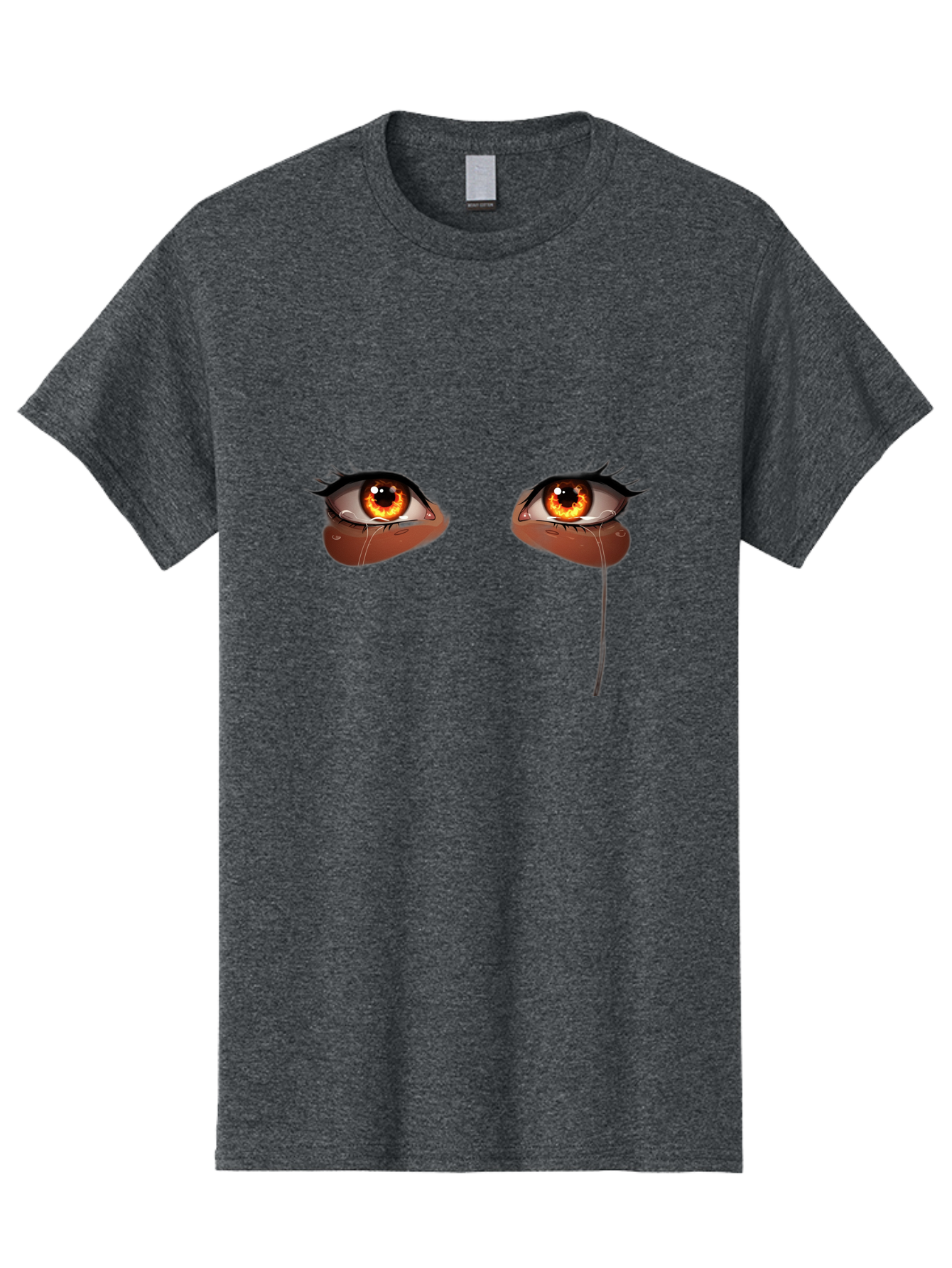 Crying-Eyes-10 Men'S Graphic Tee, 100% Cotton, Comfortable Casual Summer Wear, Machine Washable, Vintage Camera, Old Camera, Antique Camera, Black Camera, Classic Photography, Photography Equipment, Nostalgic Device, Film Camera, Camera Art Baf755