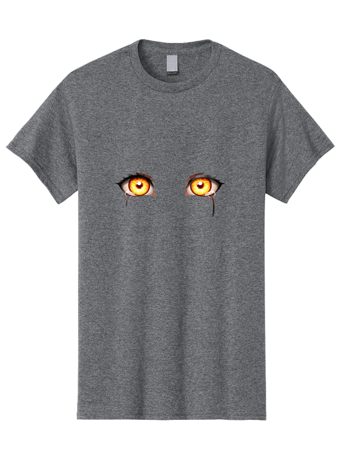 Crying-Eyes-2 Men'S Graphic Tee, 100% Cotton, Comfortable Casual Summer Wear, Machine Washable, Vintage Camera, Old Camera, Antique Camera, Black Camera, Classic Photography, Photography Equipment, Nostalgic Device, Film Camera, Camera Art Baf757