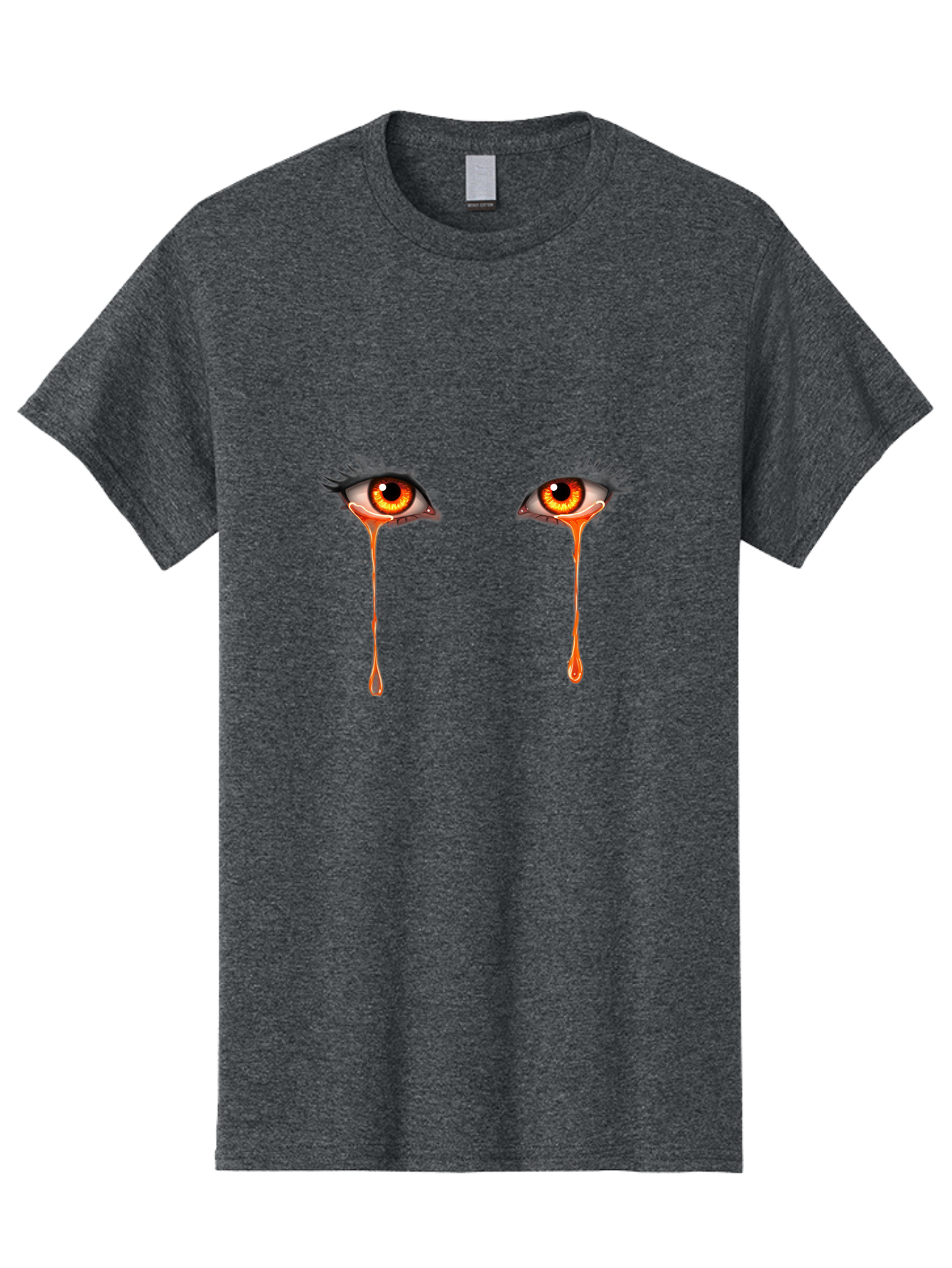 Crying-Eyes-4 Men'S Graphic Tee, 100% Cotton, Comfortable Casual Summer Wear, Machine Washable, Vintage Camera, Old Camera, Antique Camera, Black Camera, Classic Photography, Photography Equipment, Nostalgic Device, Film Camera, Camera Art Baf759