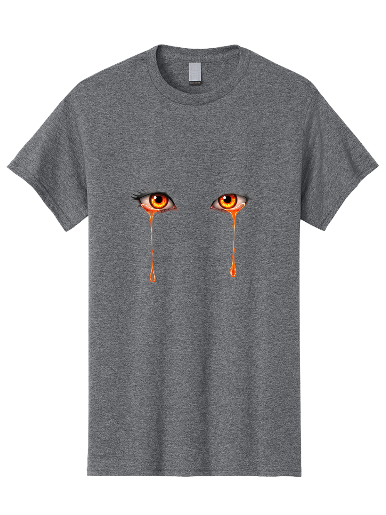 Crying-Eyes-4 Men'S Graphic Tee, 100% Cotton, Comfortable Casual Summer Wear, Machine Washable, Vintage Camera, Old Camera, Antique Camera, Black Camera, Classic Photography, Photography Equipment, Nostalgic Device, Film Camera, Camera Art Baf759