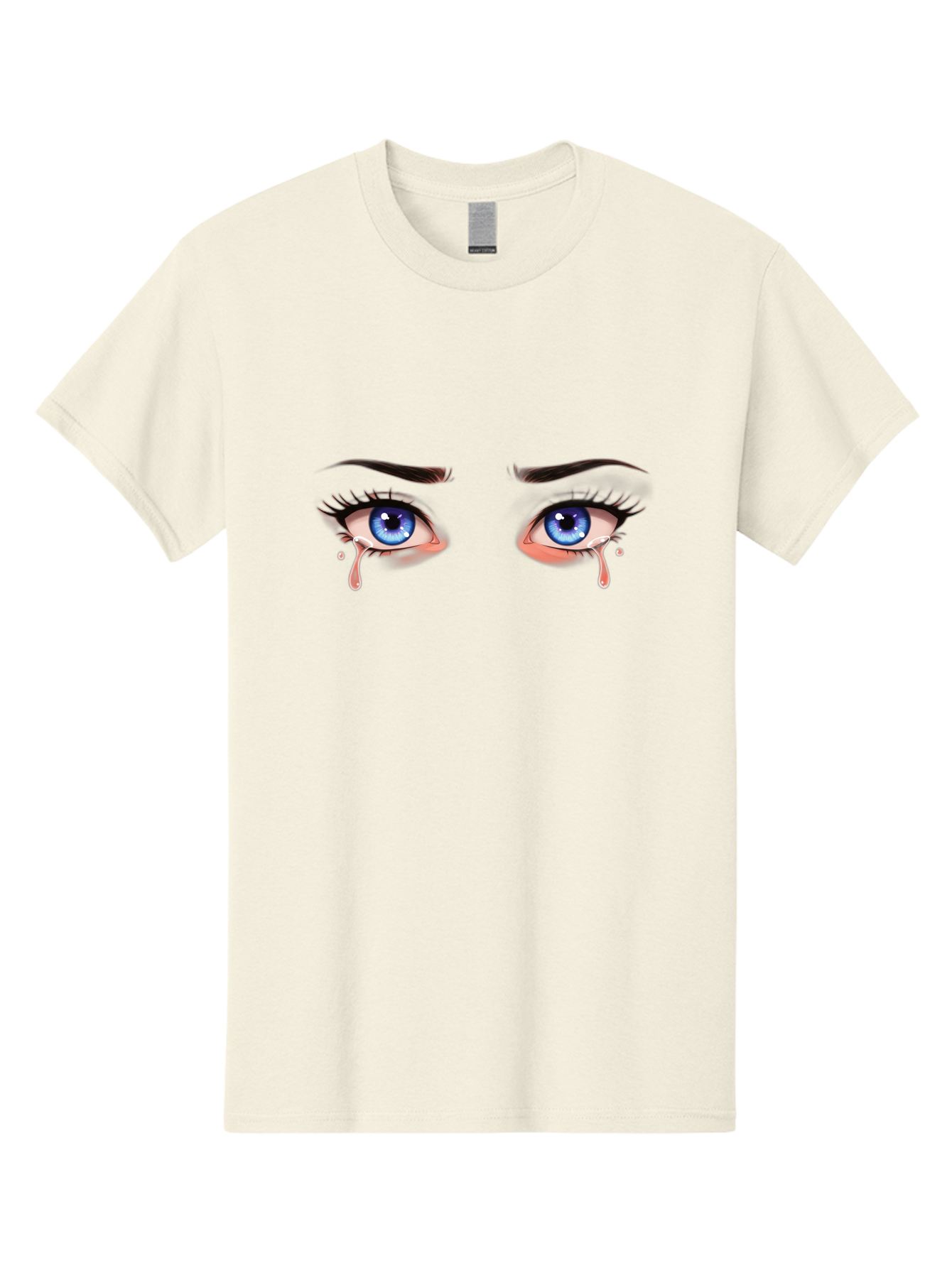 Crying-Eyes-7 Men'S Graphic Tee, 100% Cotton, Comfortable Casual Summer Wear, Machine Washable, Vintage Camera, Old Camera, Antique Camera, Black Camera, Classic Photography, Photography Equipment, Nostalgic Device, Film Camera, Camera Art Baf762