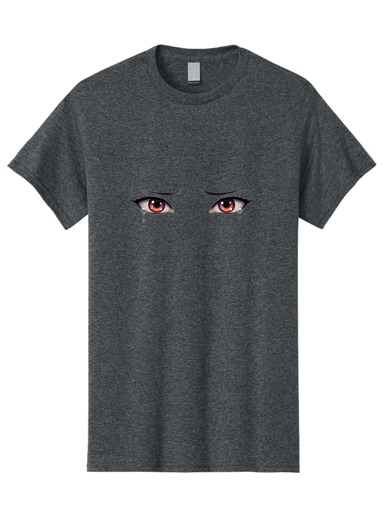 Crying-Eyes-9 Men'S Graphic Tee, 100% Cotton, Comfortable Casual Summer Wear, Machine Washable, Vintage Camera, Old Camera, Antique Camera, Black Camera, Classic Photography, Photography Equipment, Nostalgic Device, Film Camera, Camera Art Baf764