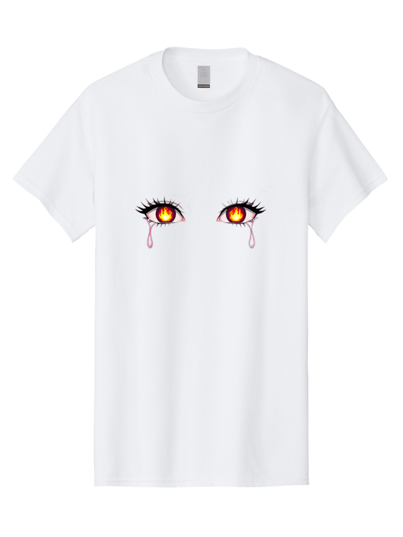 Crying-Eyes-With-Fiery-Iris Men'S Graphic Tee, 100% Cotton, Comfortable Casual Summer Wear, Machine Washable, Vintage Camera, Old Camera, Antique Camera, Black Camera, Classic Photography, Photography Equipment, Nostalgic Device, Film Camera, Baf765