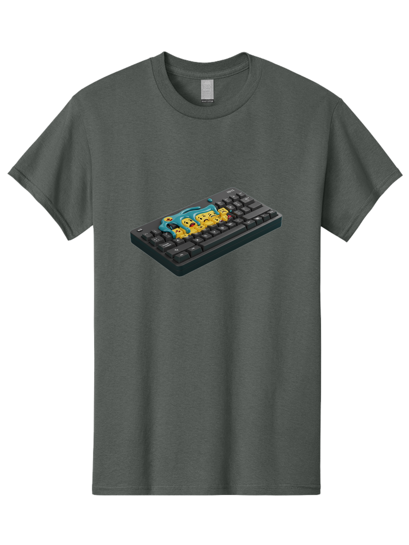 Crying-Laughing-Emojis-On-Keyboard Men'S Graphic Tee, 100% Cotton, Comfortable Casual Summer Wear, Machine Washable, Vintage Camera, Old Camera, Antique Camera, Black Camera, Classic Photography, Photography Equipment, Nostalgic Device, Baf771