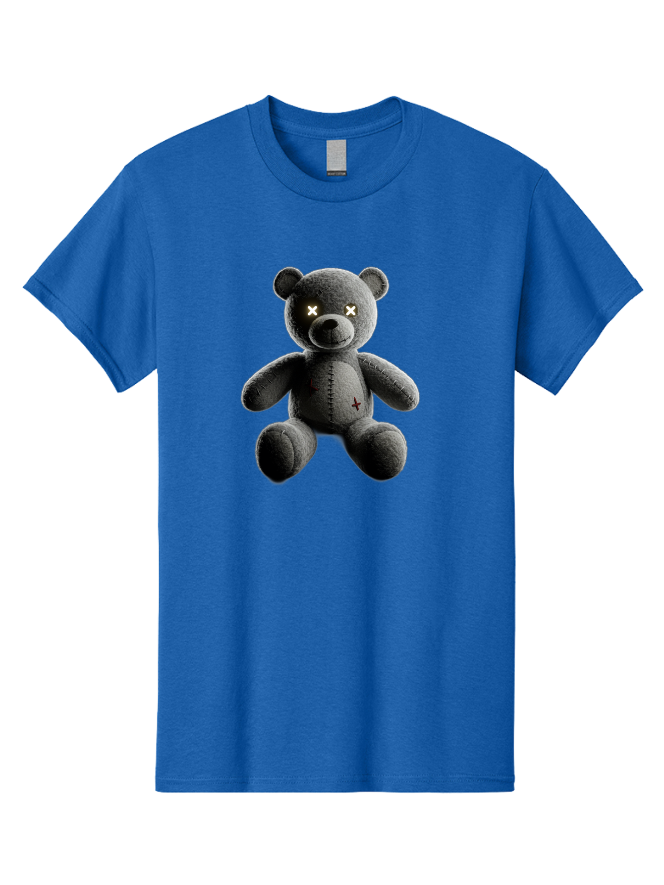Cursed-Black-Teddy-Bear Men'S Graphic Tee, 100% Cotton, Comfortable Casual Summer Wear, Machine Washable, Vintage Camera, Old Camera, Antique Camera, Black Camera, Classic Photography, Photography Equipment, Nostalgic Device, Film Camera, Baf774