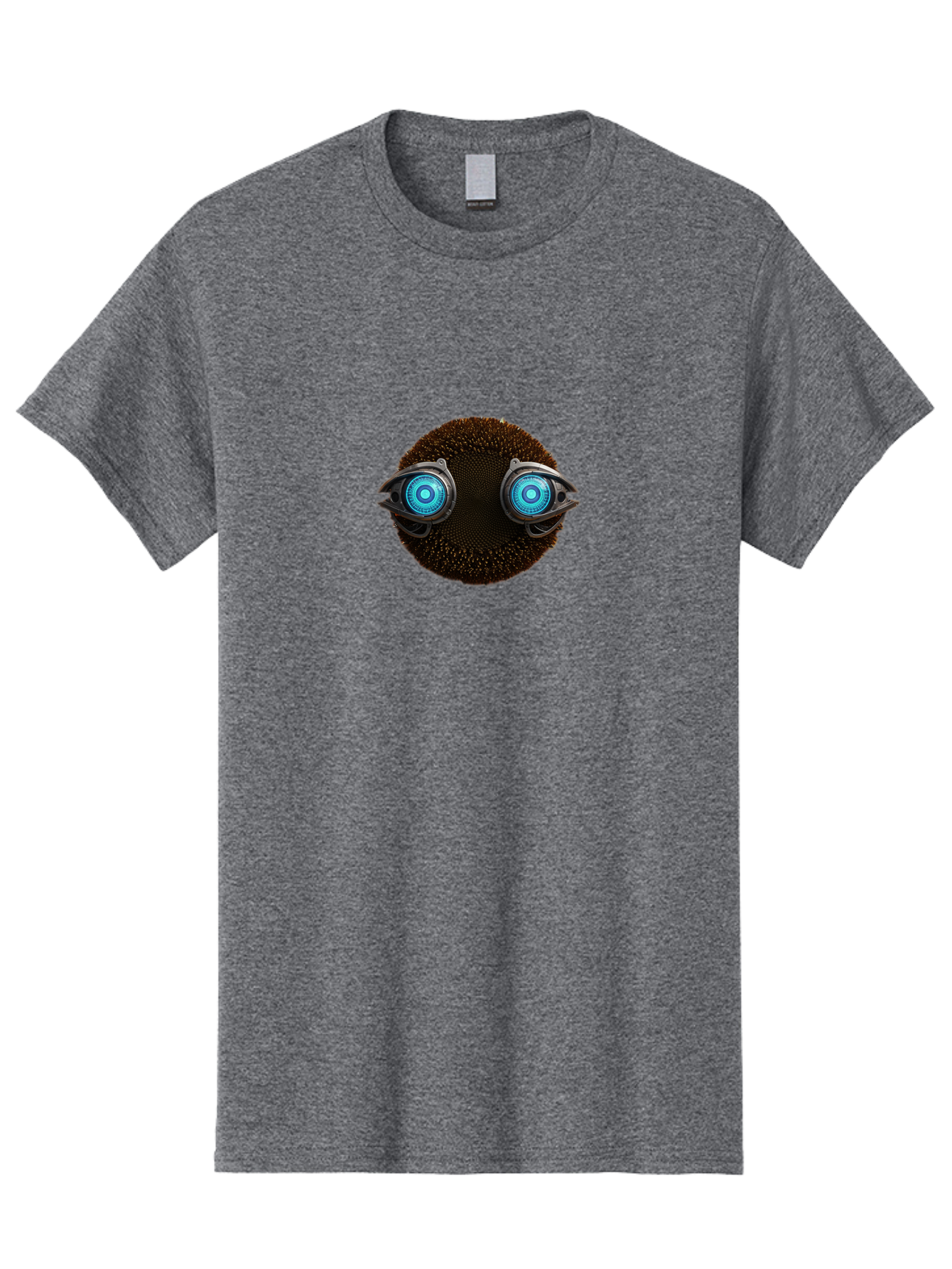 Cyborg-Spiky-Ball Men'S Graphic Tee, 100% Cotton, Comfortable Casual Summer Wear, Machine Washable, Vintage Camera, Old Camera, Antique Camera, Black Camera, Classic Photography, Photography Equipment, Nostalgic Device, Film Camera, Camera Art Baf777