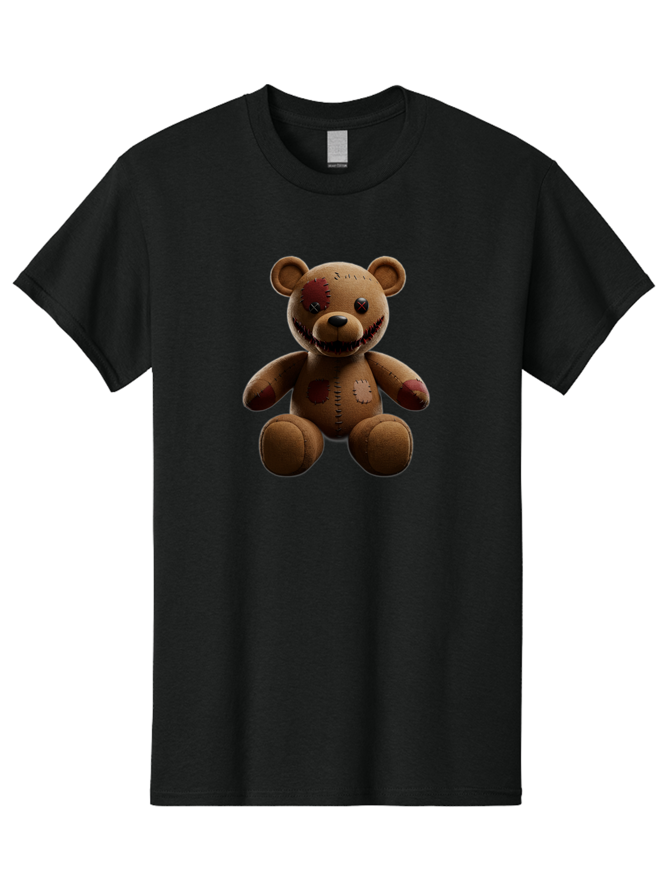 Damaged-Teddy-Bear Men'S Graphic Tee, 100% Cotton, Comfortable Casual Summer Wear, Machine Washable, Vintage Camera, Old Camera, Antique Camera, Black Camera, Classic Photography, Photography Equipment, Nostalgic Device, Film Camera, Baf778
