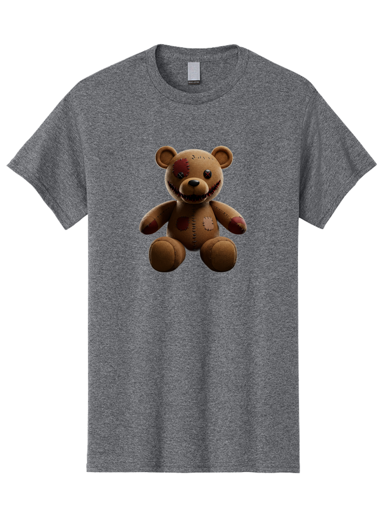 Damaged-Teddy-Bear Men'S Graphic Tee, 100% Cotton, Comfortable Casual Summer Wear, Machine Washable, Vintage Camera, Old Camera, Antique Camera, Black Camera, Classic Photography, Photography Equipment, Nostalgic Device, Film Camera, Baf778
