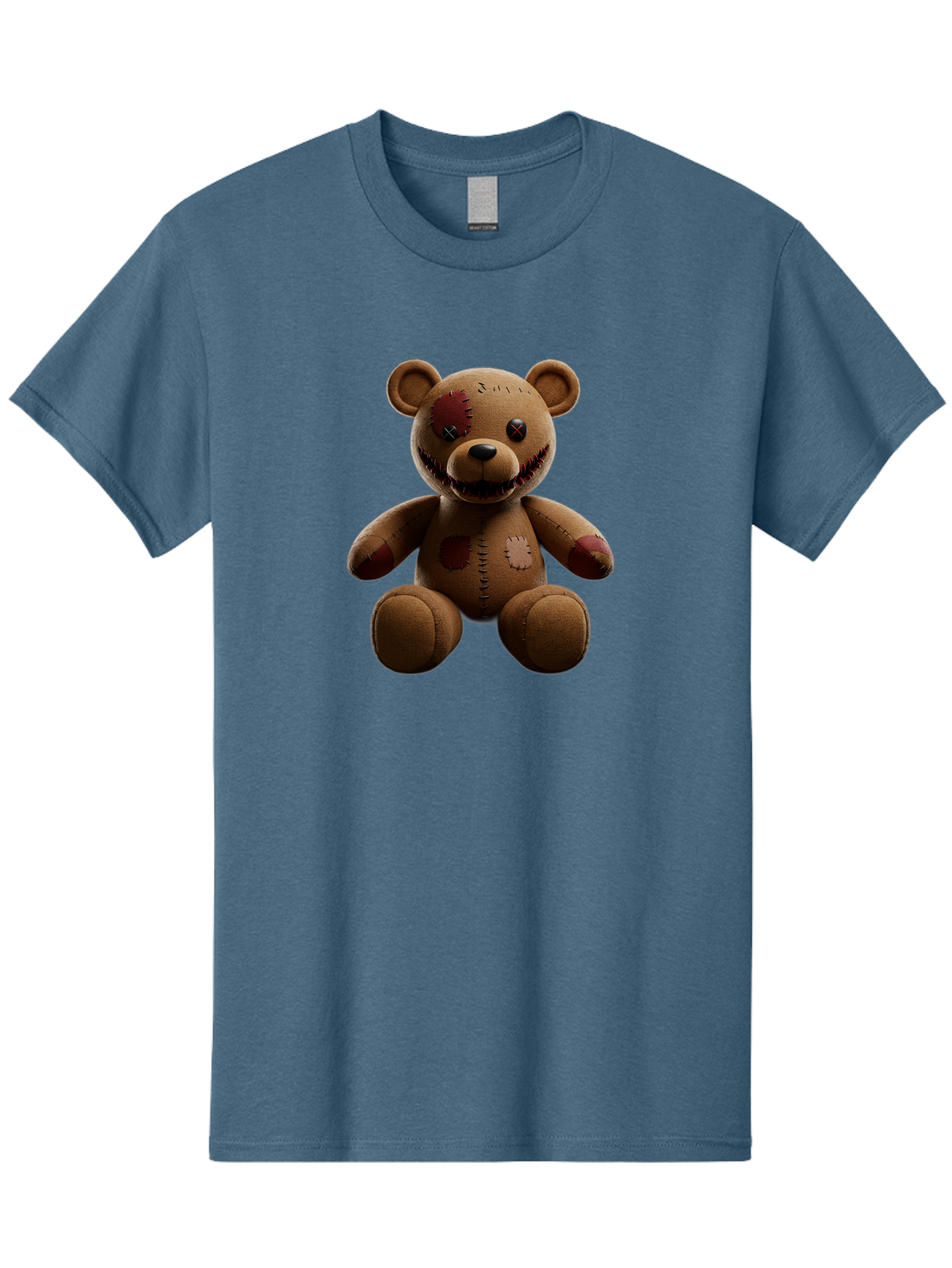 Damaged-Teddy-Bear Men'S Graphic Tee, 100% Cotton, Comfortable Casual Summer Wear, Machine Washable, Vintage Camera, Old Camera, Antique Camera, Black Camera, Classic Photography, Photography Equipment, Nostalgic Device, Film Camera, Baf778