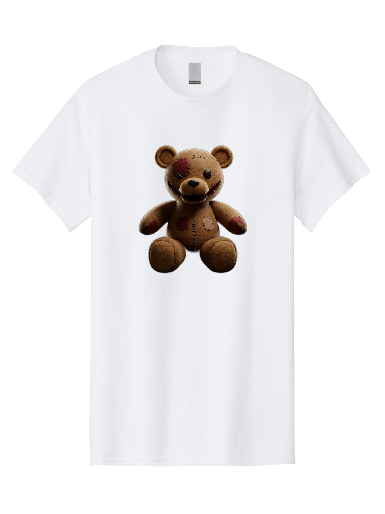 Damaged-Teddy-Bear Men'S Graphic Tee, 100% Cotton, Comfortable Casual Summer Wear, Machine Washable, Vintage Camera, Old Camera, Antique Camera, Black Camera, Classic Photography, Photography Equipment, Nostalgic Device, Film Camera, Baf778