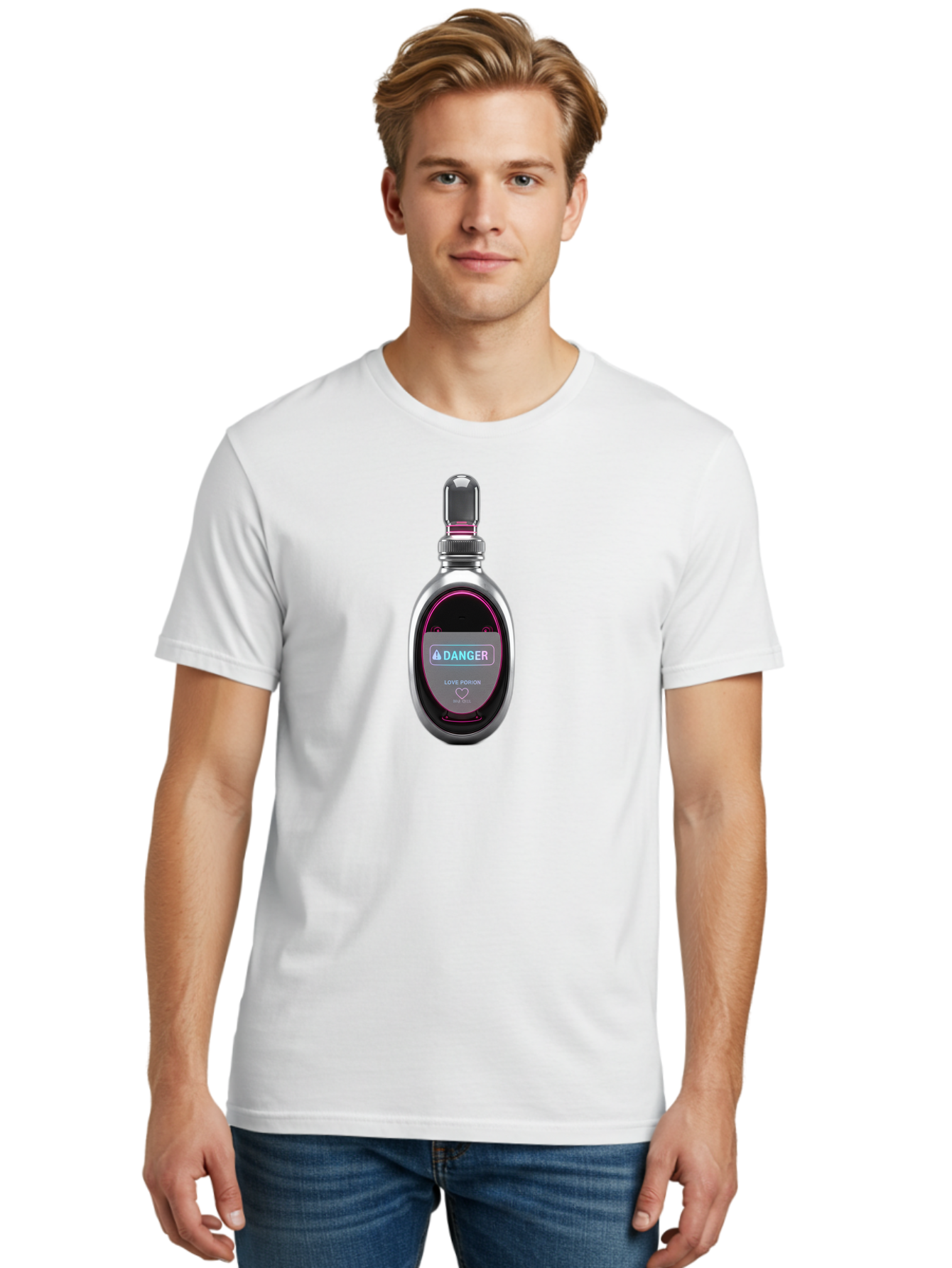 Danger-Love-Poison Men'S Graphic Tee, 100% Cotton, Comfortable Casual Summer Wear, Machine Washable, Vintage Camera, Old Camera, Antique Camera, Black Camera, Classic Photography, Photography Equipment, Nostalgic Device, Film Camera, Baf779